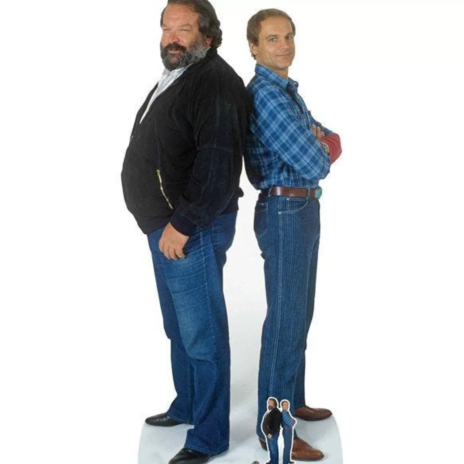 Discount Party Delights Bud Spencer & Terence Hill Cardboard Cutout - 196Cm X 91Cm