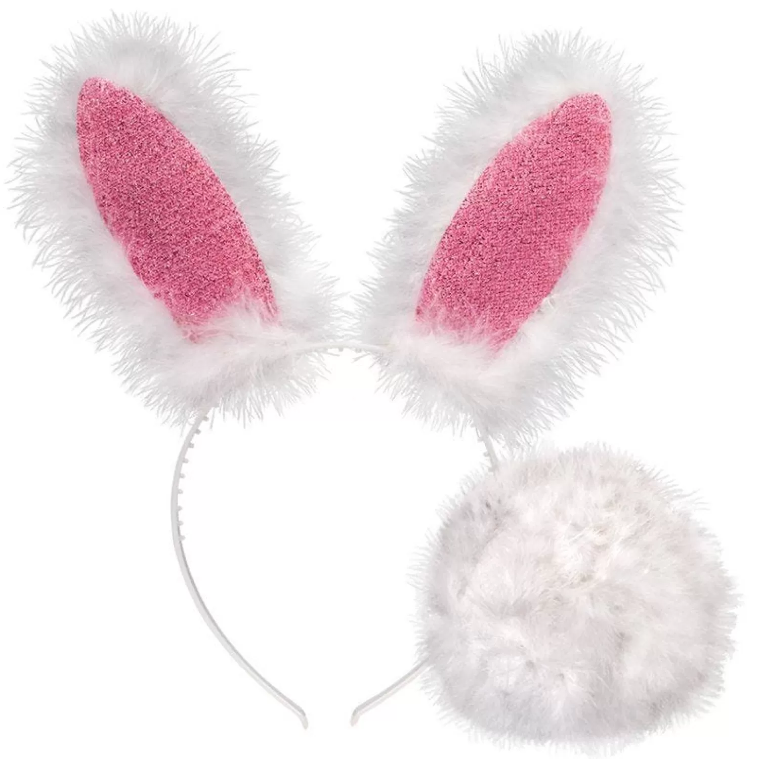 Online Party Delights Bunny Ears & Tail Accessory Kit