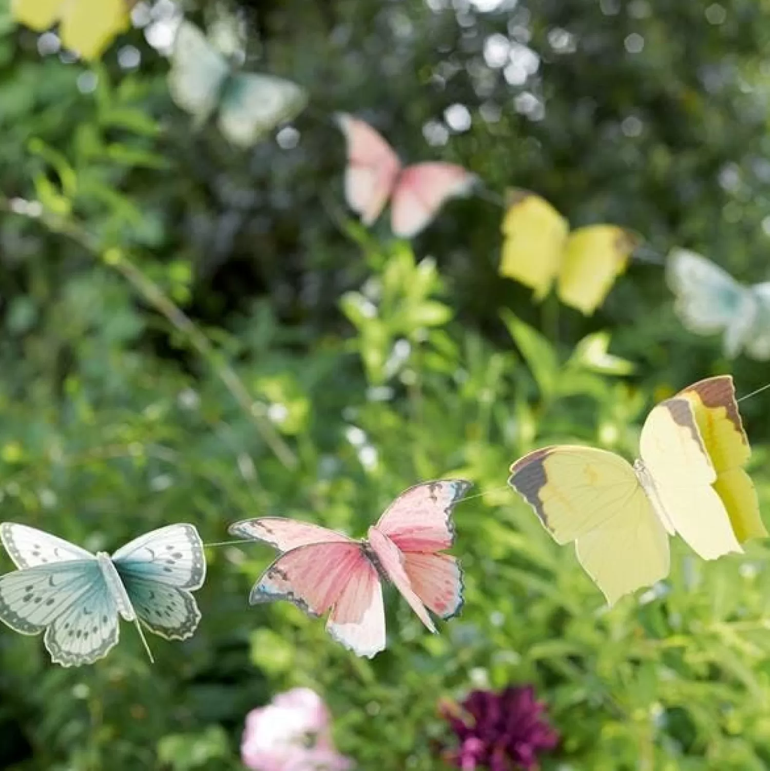 Best Sale Party Delights Butterflies Bunting - 1 (Truly Fairy)