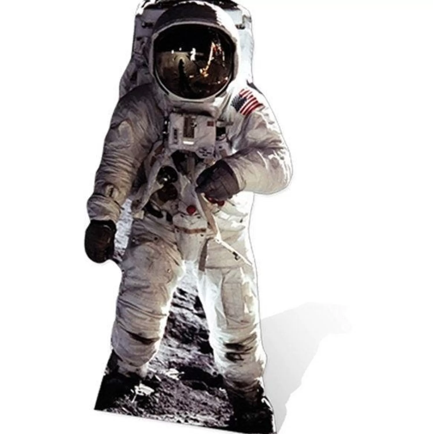 Clearance Party Delights Buzz Aldrin Astronaut Cardboard Cutout - 182Cm X 90Cm