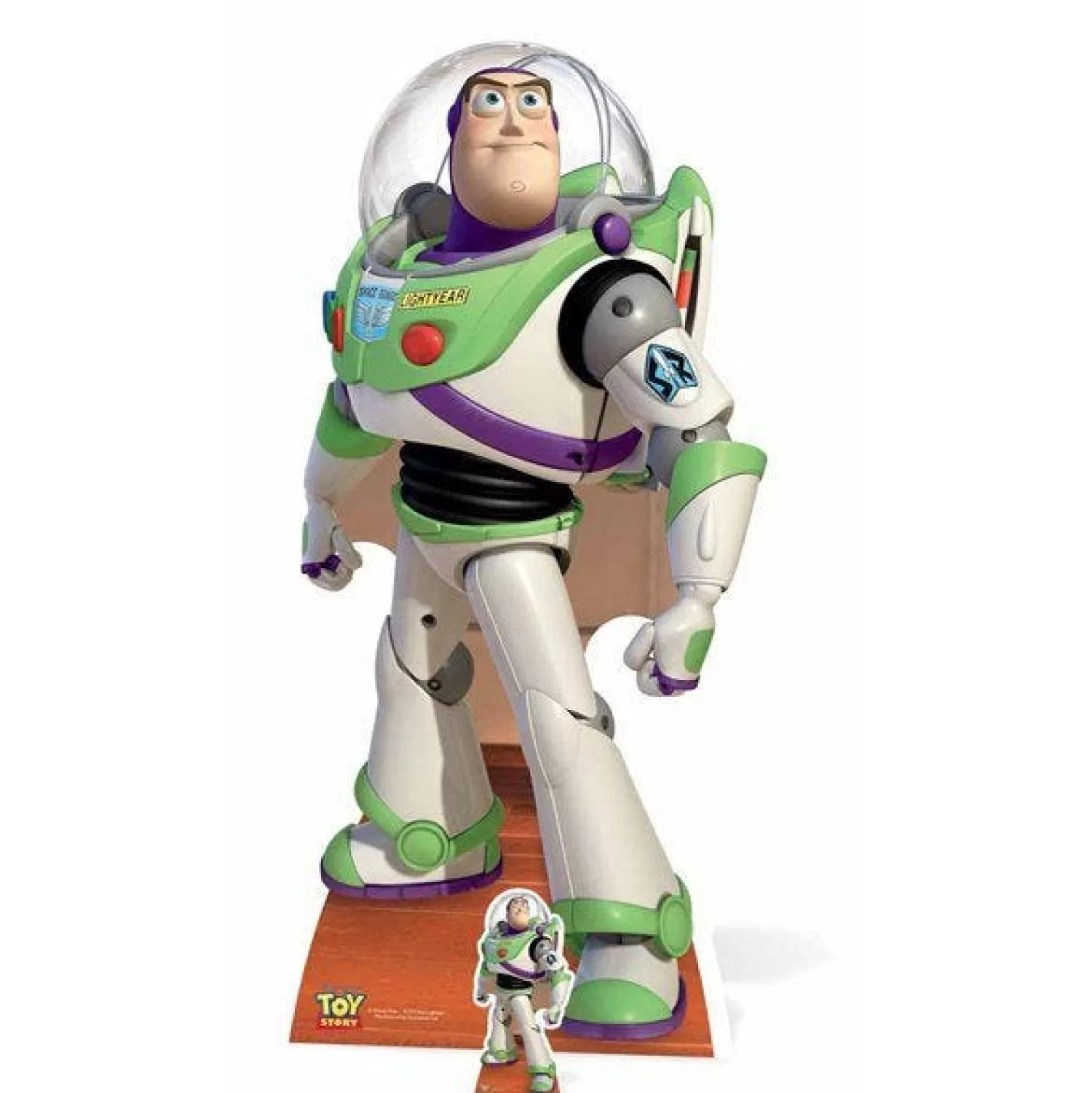 Outlet Party Delights Buzz Lightyear Cardboard Cutout - 142Cm X 73Cm