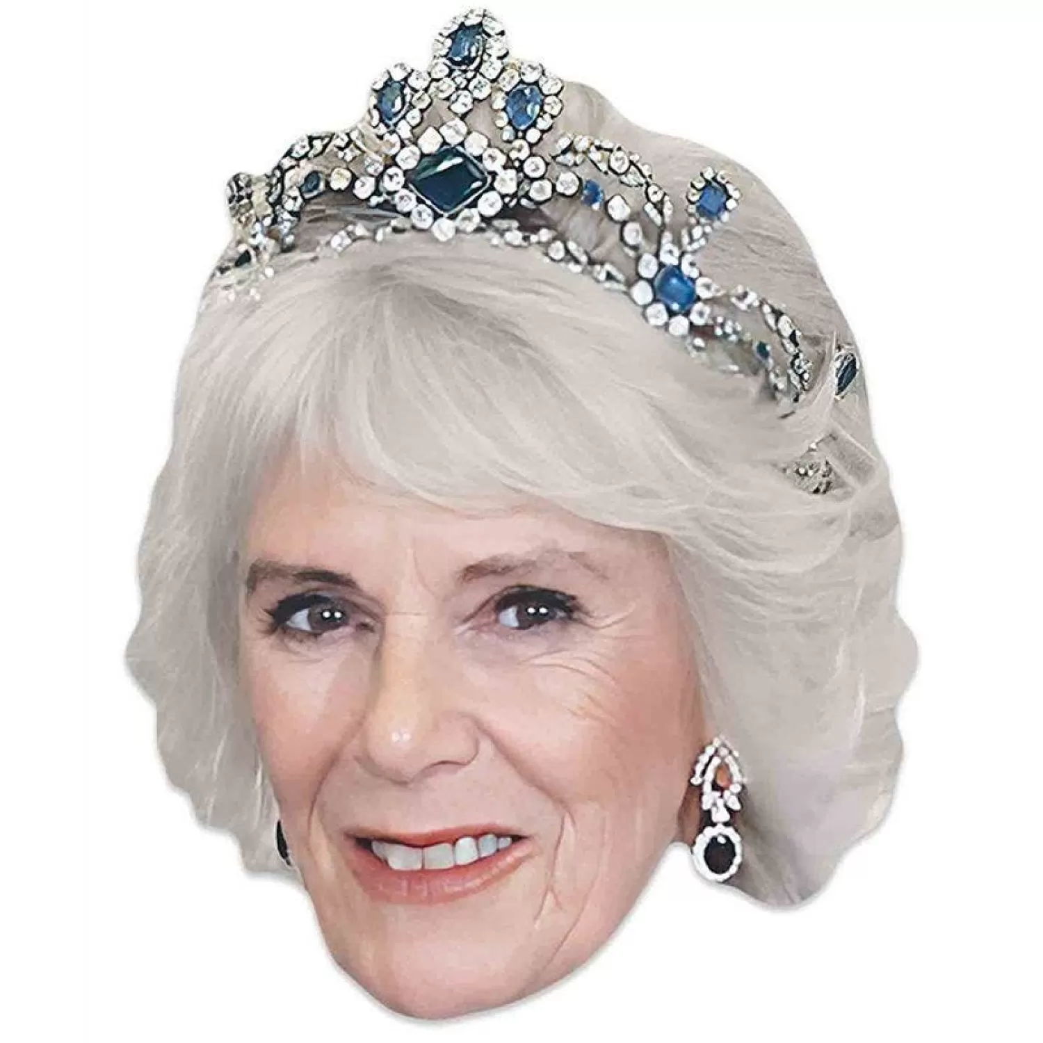 Online Party Delights Camilla Queen Consort Card Mask