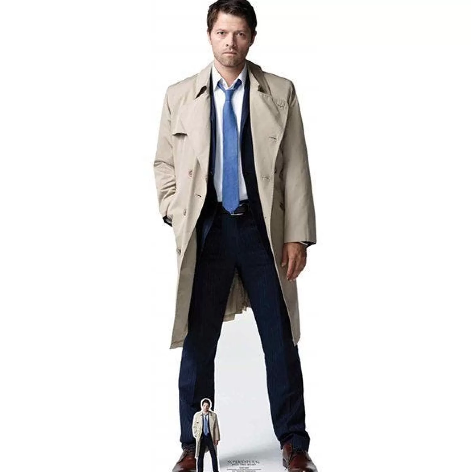 Discount Party Delights Castiel (Misha Collins) Supernatural Cardboard Cutout - 184Cm X 63Cm