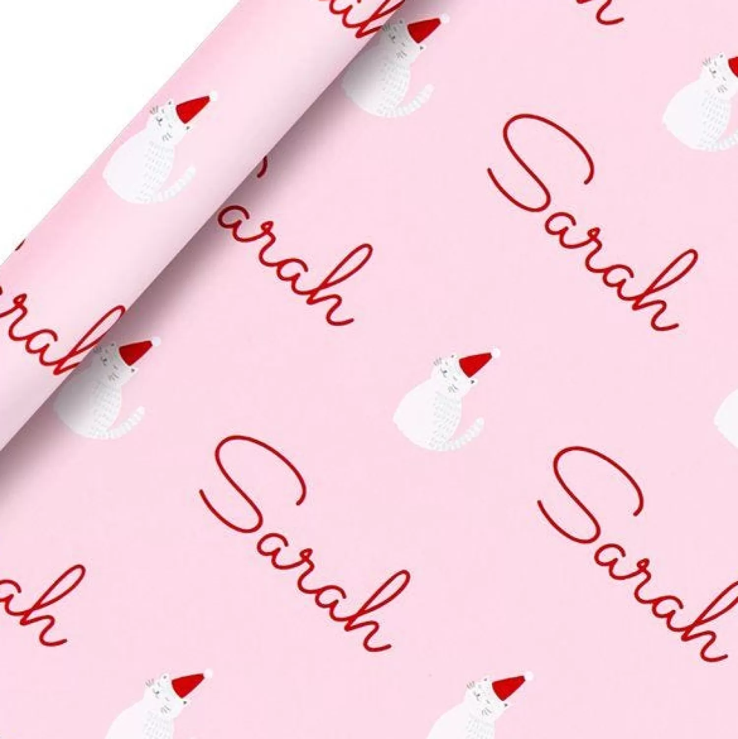 Cats Christmas Personalised Wrapping Paper- 62 X 100Cm Sheet<Party Delights Best Sale