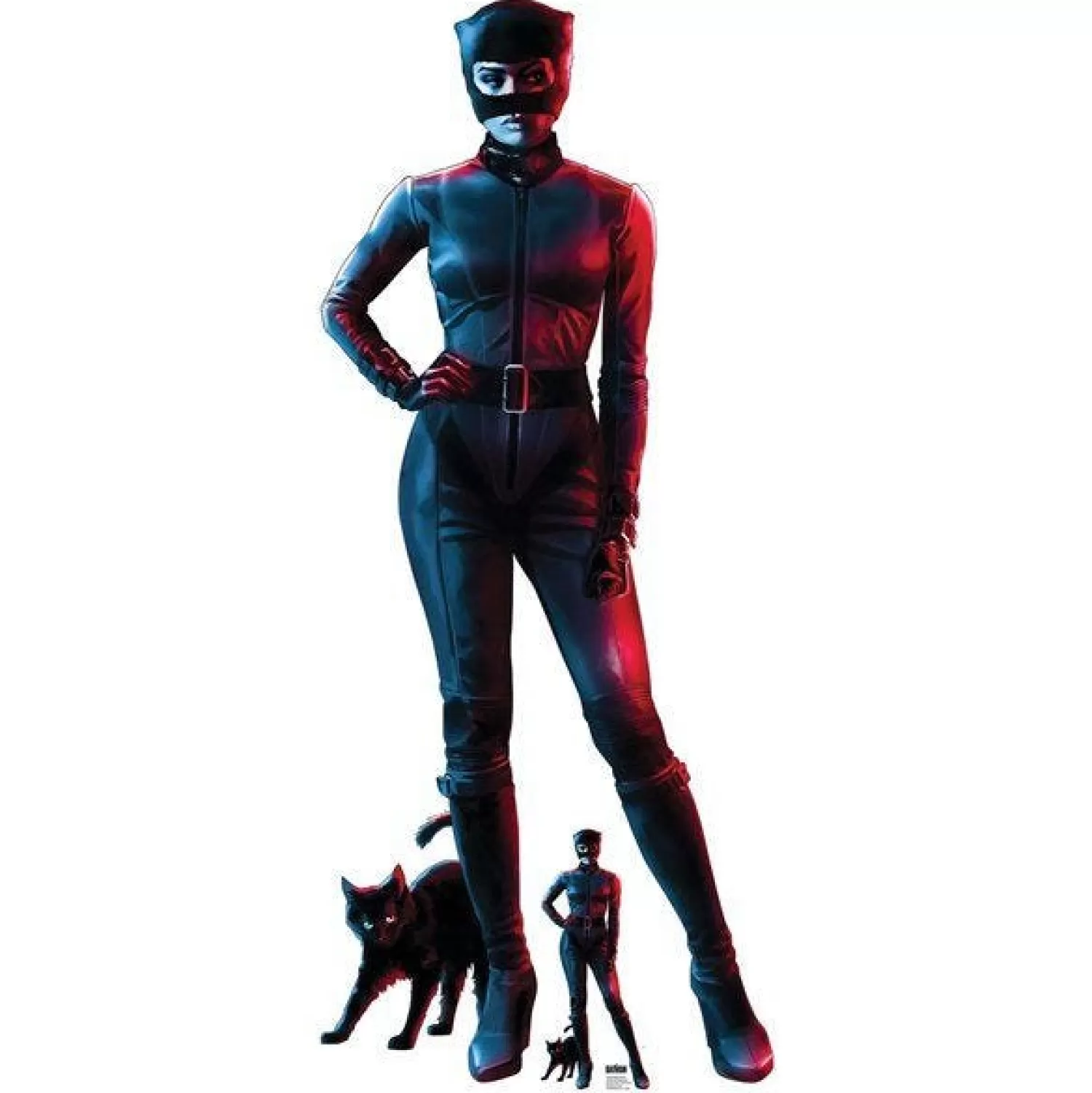 Sale Party Delights Catwoman Cardboard Cutout - 169Cm X 72Cm