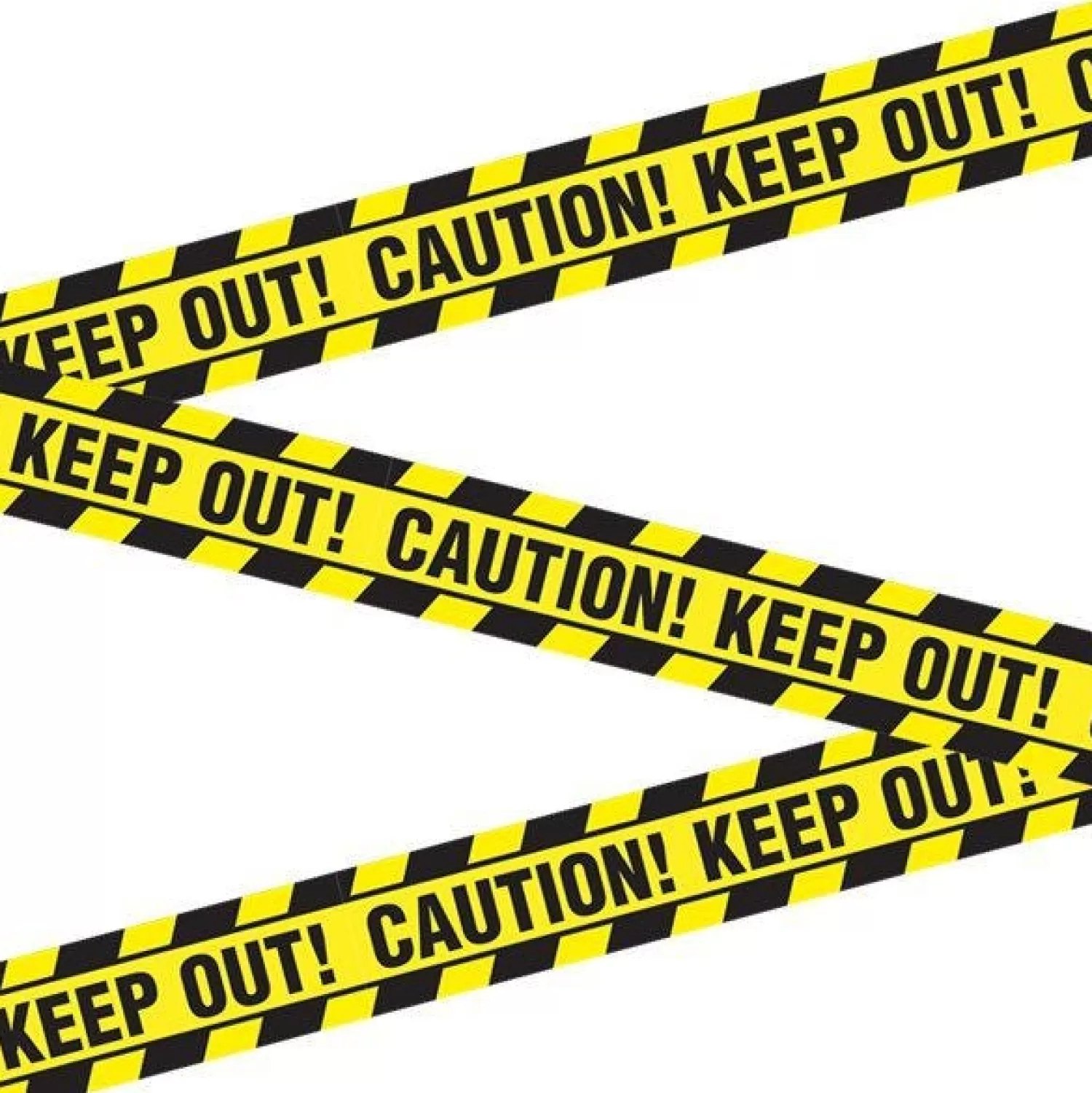 Caution Tape - 6.1M<Party Delights Outlet