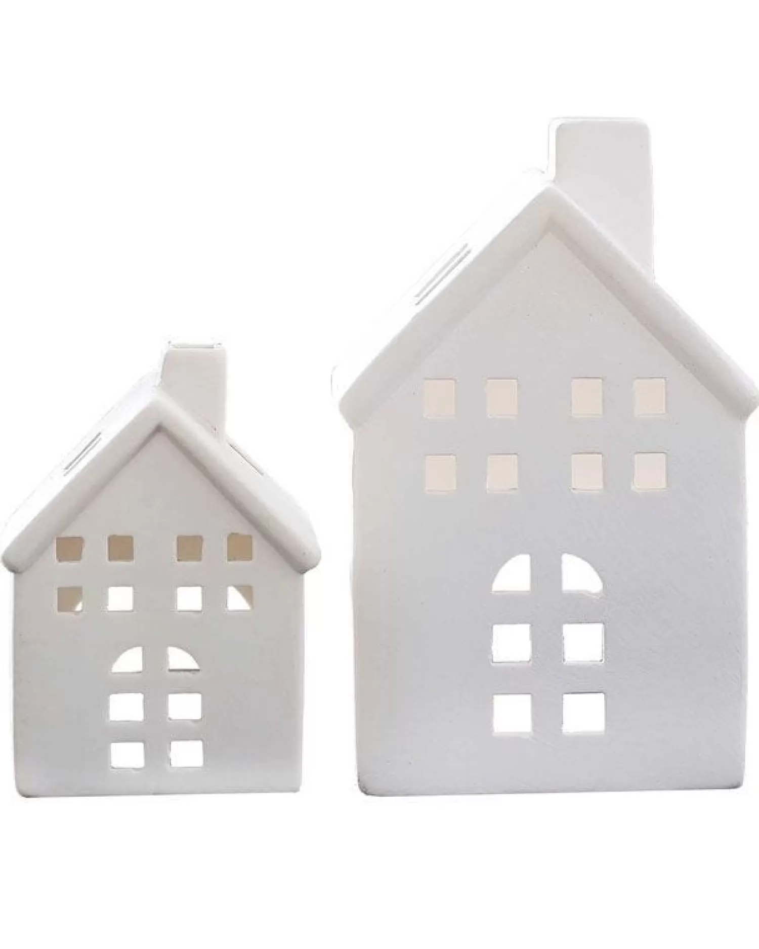 Ceramic Houses (2Pk)<Party Delights Best Sale