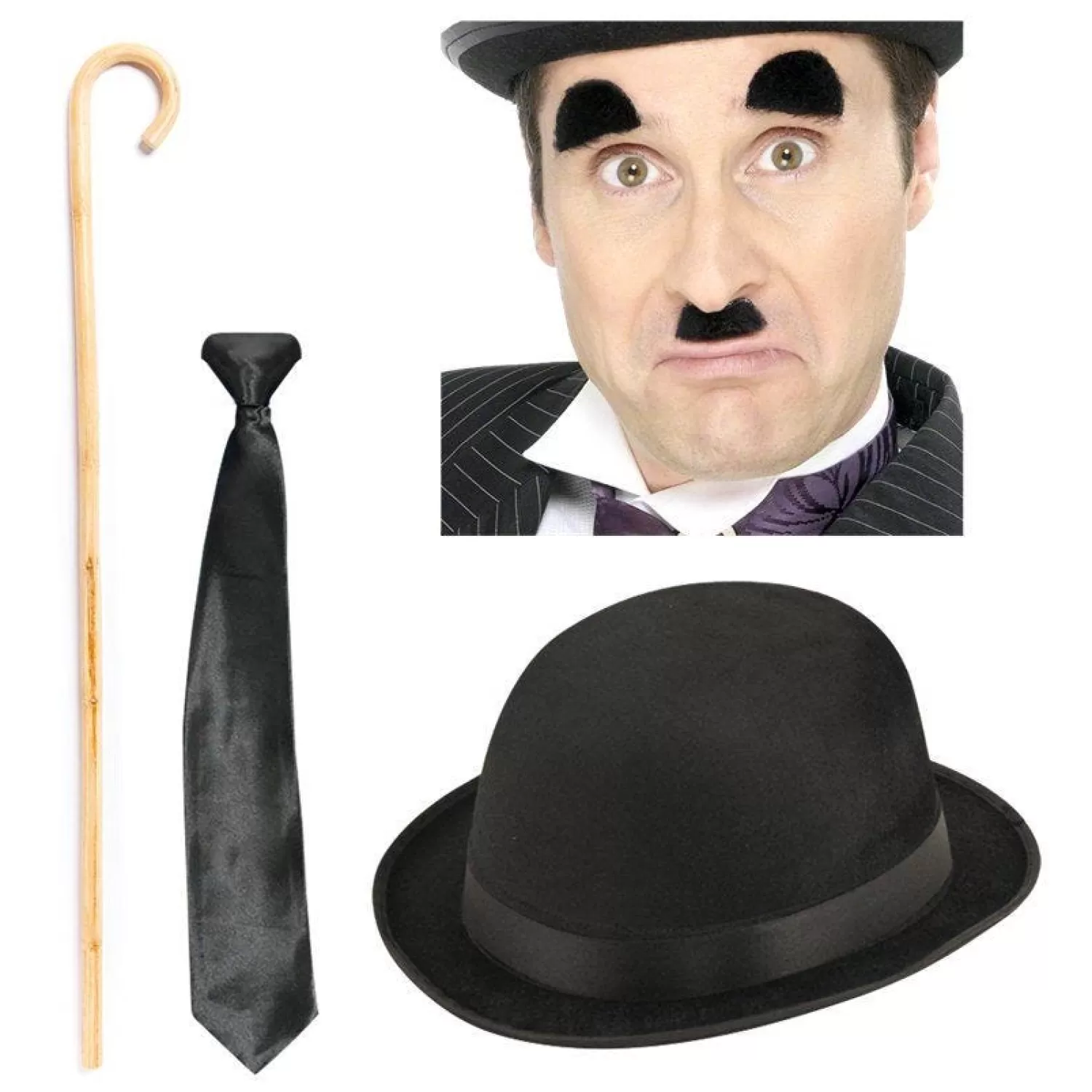 Fashion Party Delights Charlie Chaplin Accessory Kit