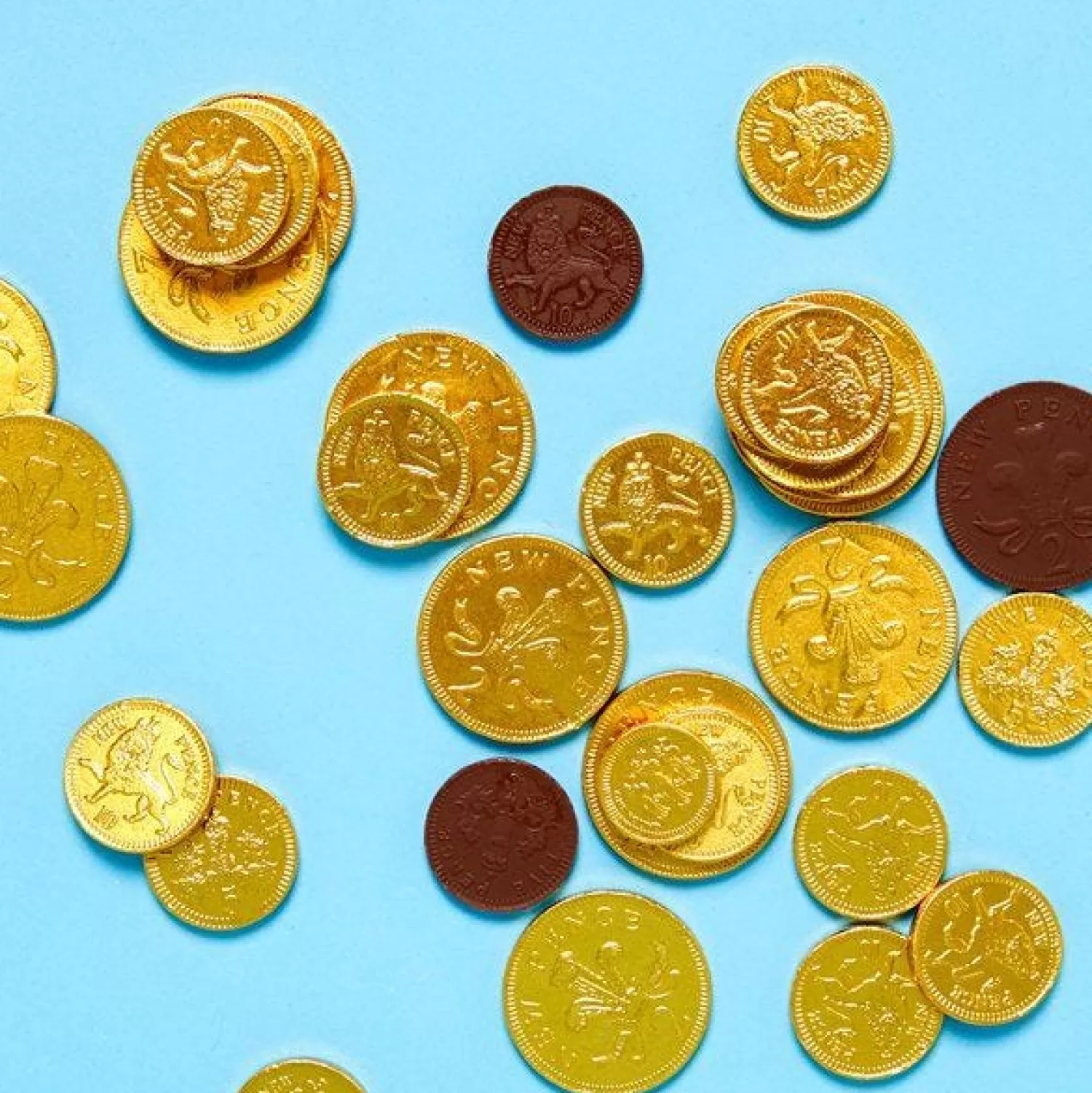 New Party Delights Chocolate Coins - 100G