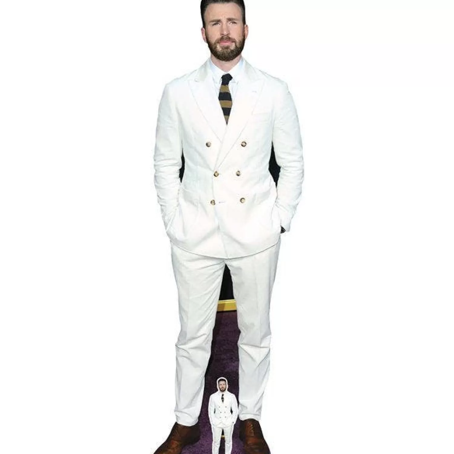 Best Party Delights Chris Evans Cardboard Cutout - 187Cm X 60Cm