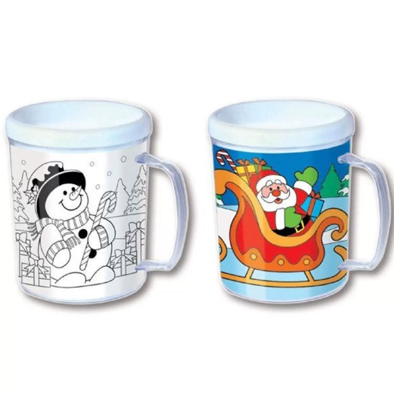 Christmas Colouring Mug<Party Delights Outlet