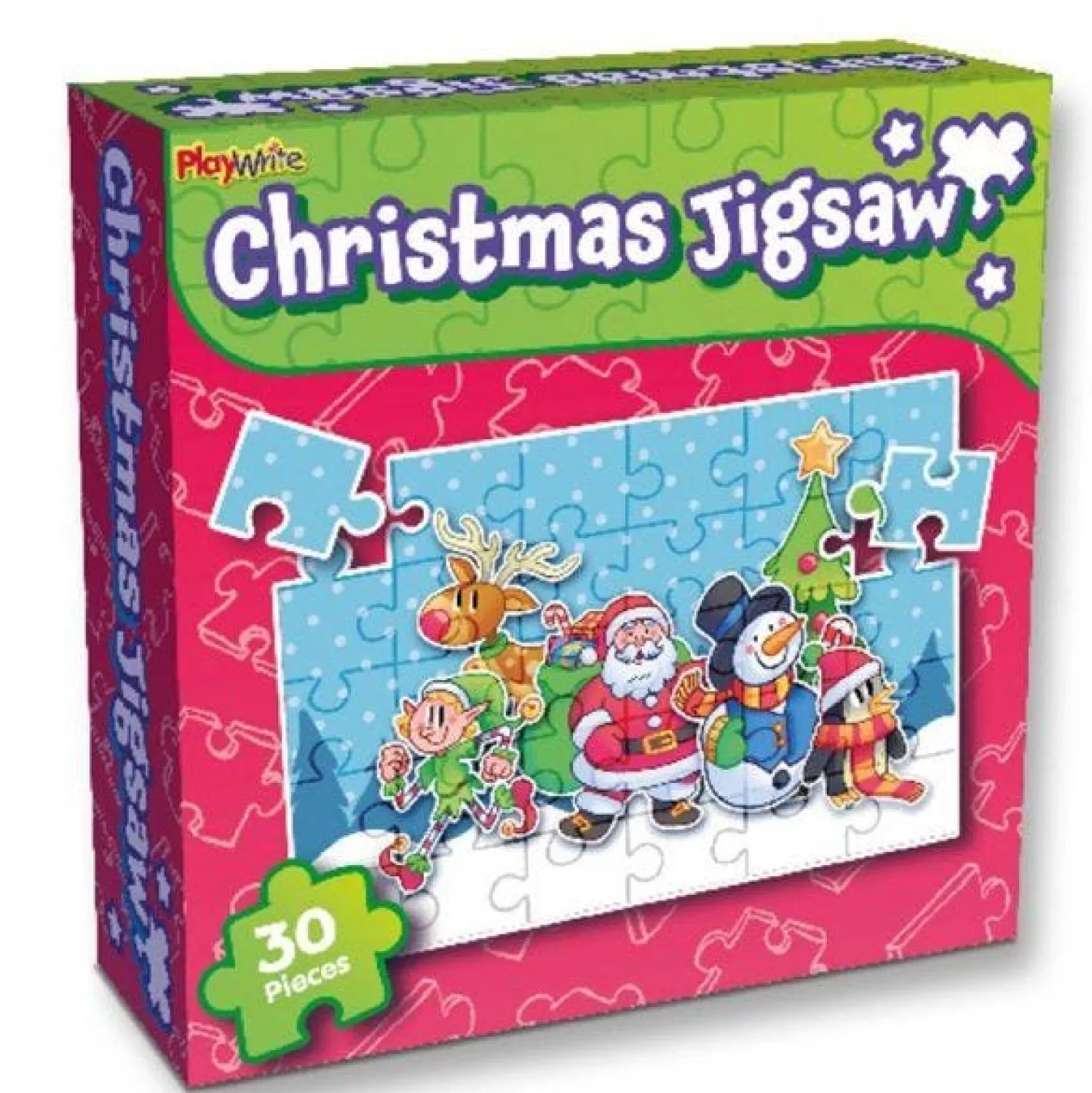 Christmas Jigsaw - 17Cm<Party Delights Fashion