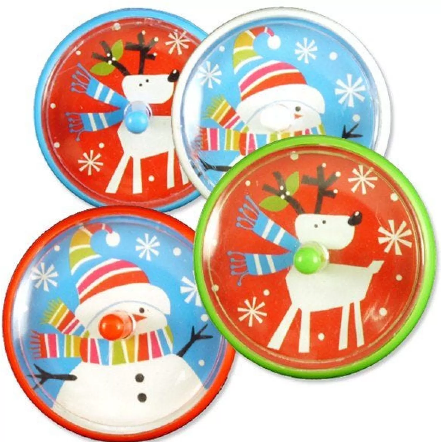 Christmas Spinning Top - 4Cm<Party Delights Store