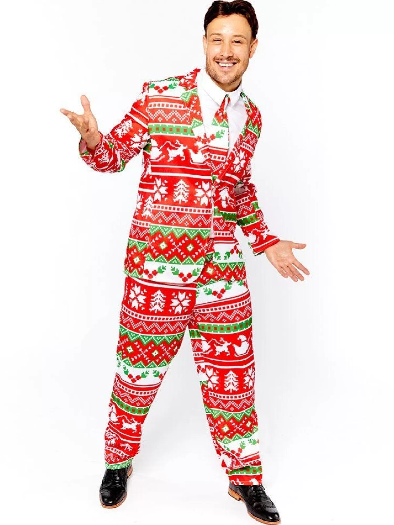 Christmas Suit - Adult Costume<Party Delights Fashion