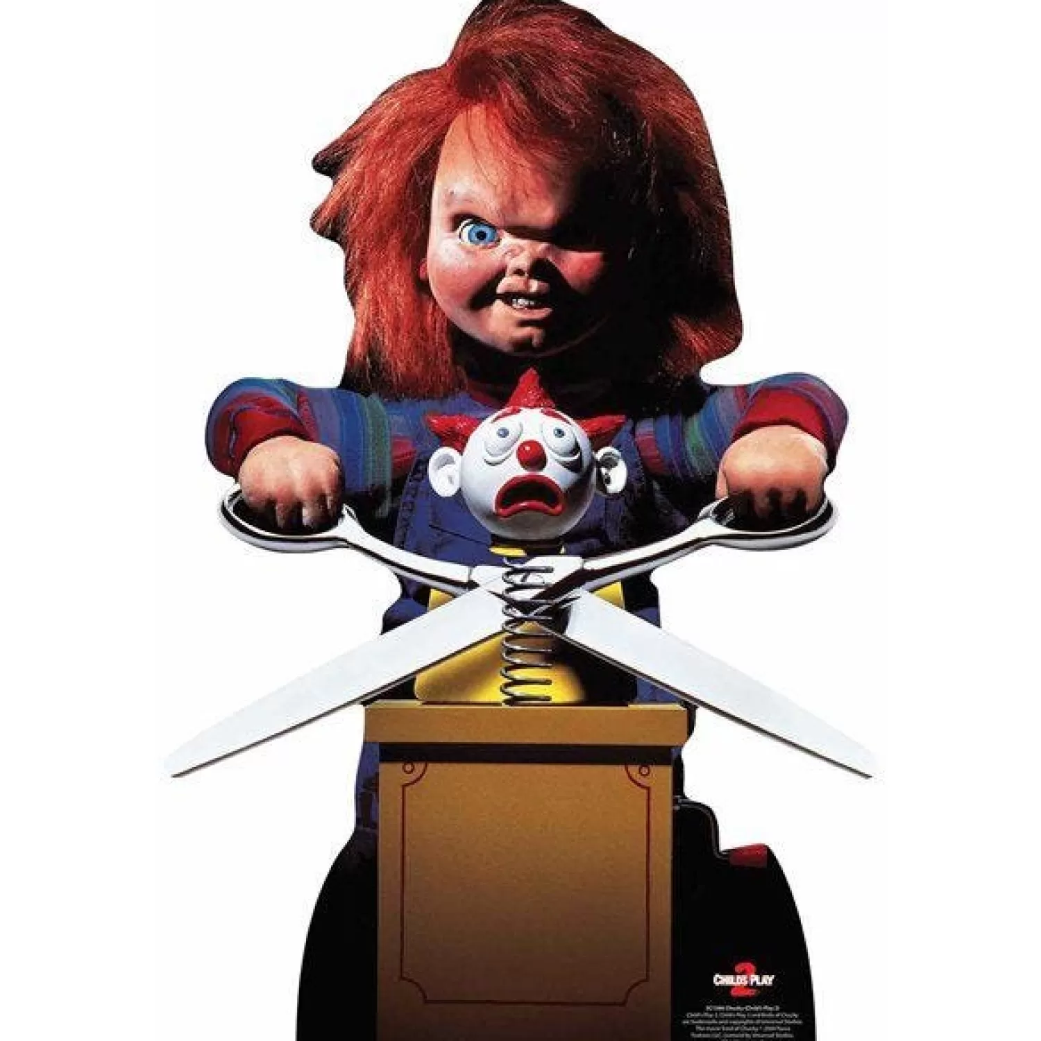 Chucky Doll Child's Play Cardboard Cutout - 74Cm X 50Cm<Party Delights Clearance