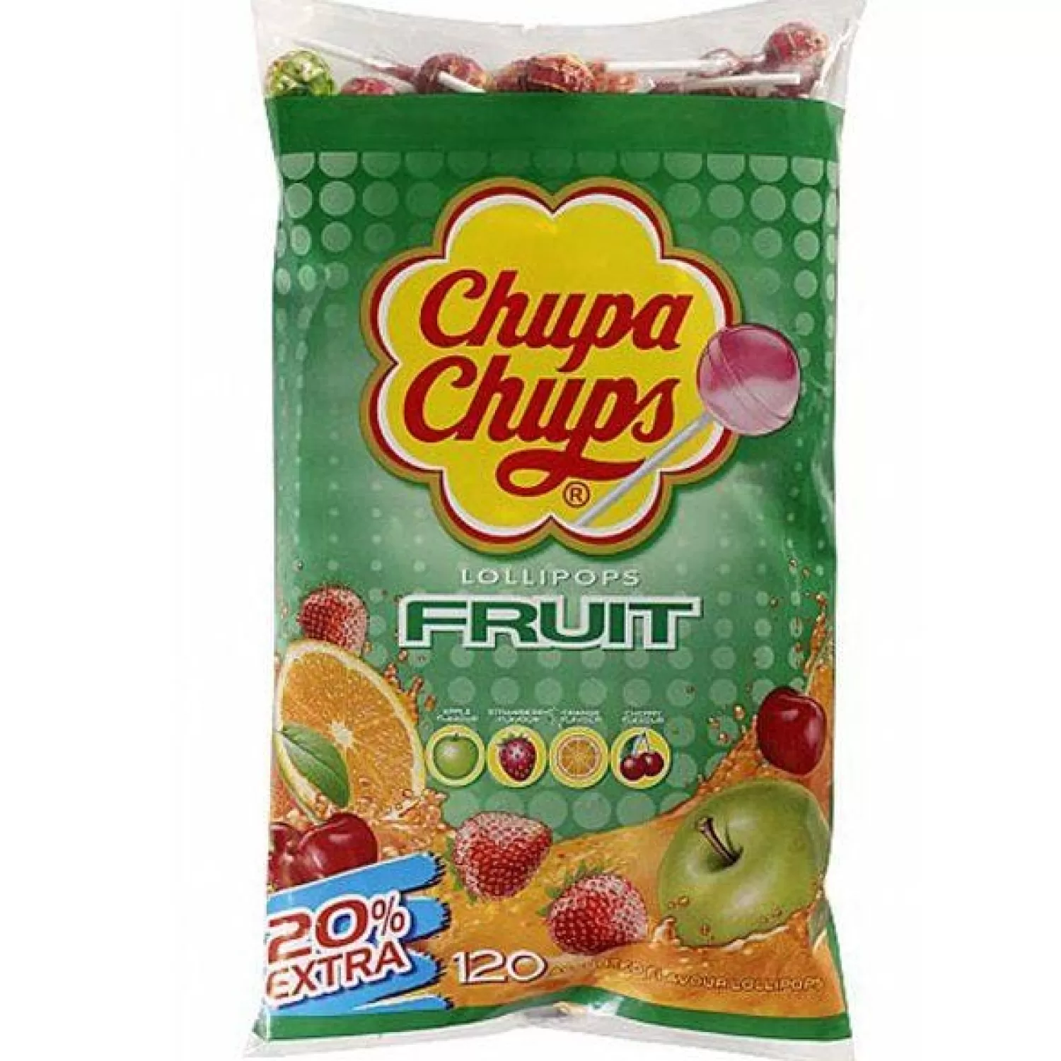 Clearance Party Delights Chupa Chups Lollipops - Fruit Flavour X120