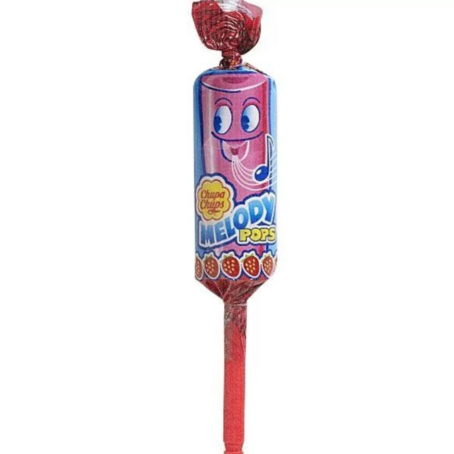 Hot Party Delights Chupa Chups Melody Pops - Strawberry Flavour - 15G