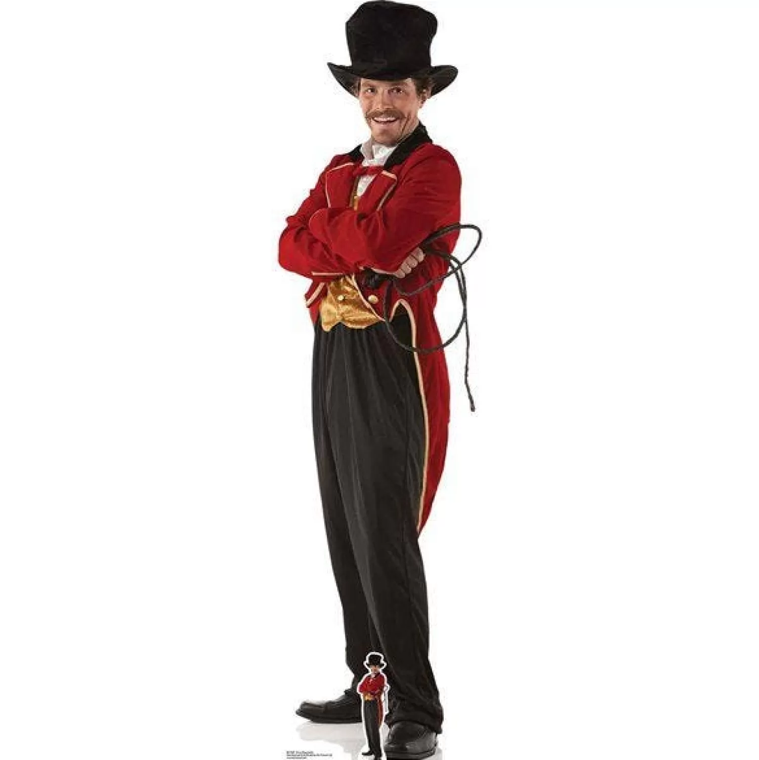 Hot Party Delights Circus Ring Master Cardboard Cutout - 193Cm X 52Cm