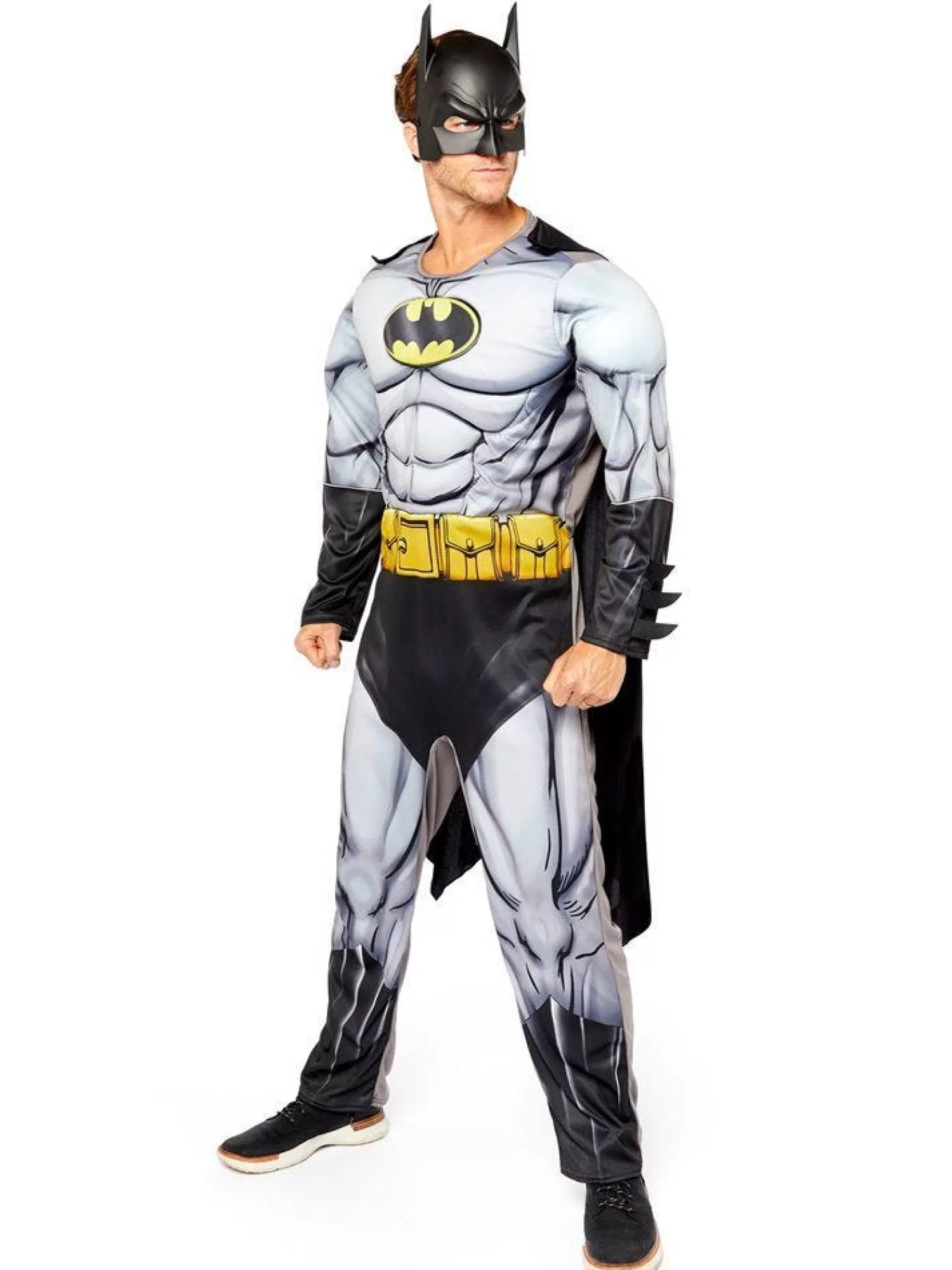 Classic Batman Muscle Chest - Adult Costume<Party Delights Best Sale