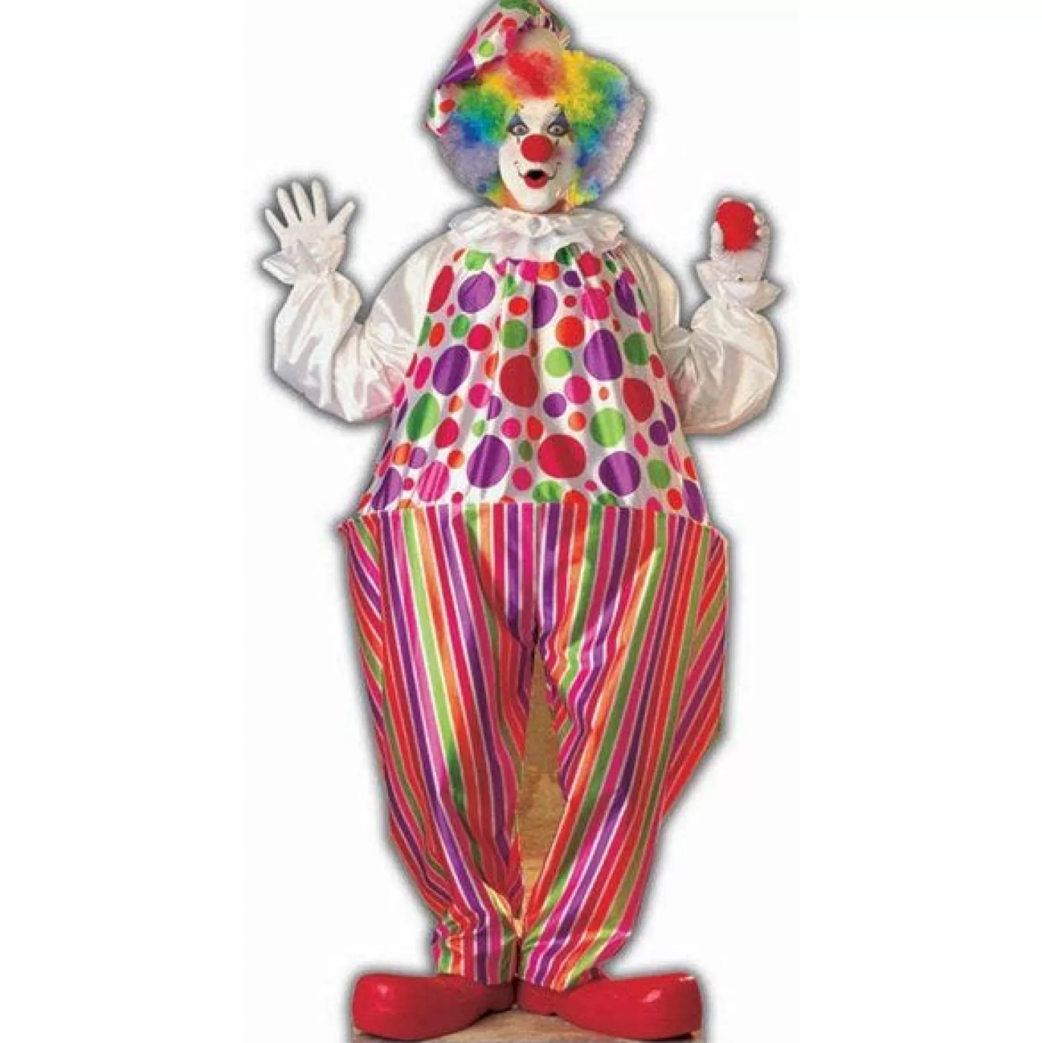 Cheap Party Delights Clown Cardboard Cutout - 182Cm X 88Cm