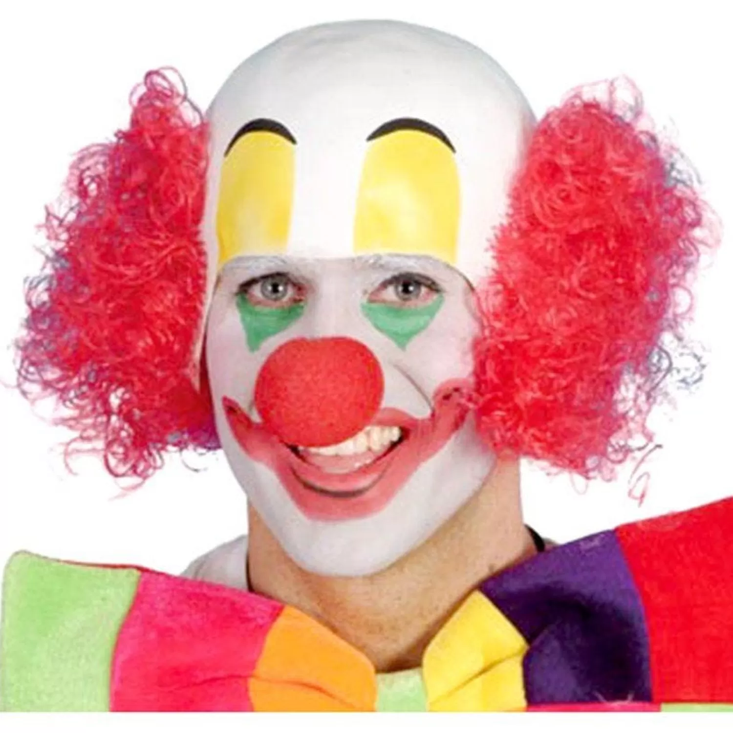 Best Party Delights Clown Rubber Top Wig