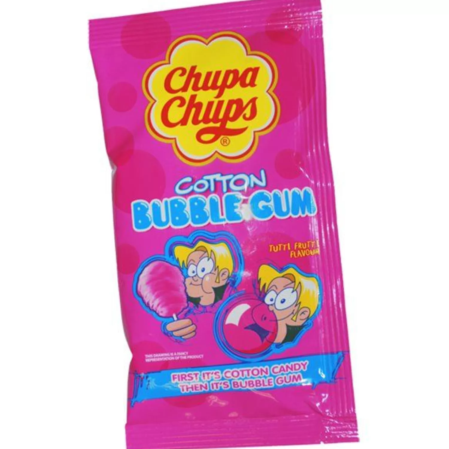 Discount Party Delights Cotton Bubble Gum - Tutti Frutti Flavour - 11G