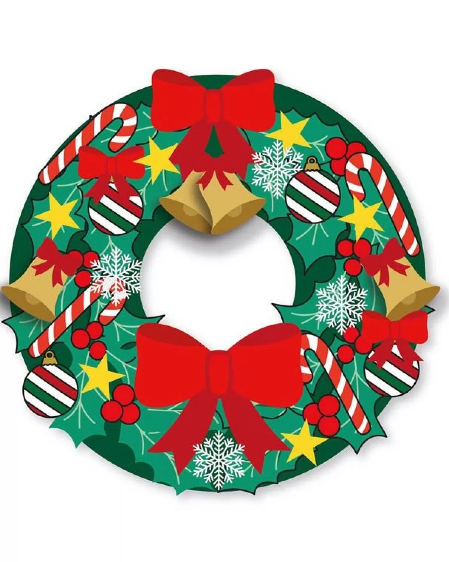 Craft Diy Christmas Wreath Kit<Party Delights Discount