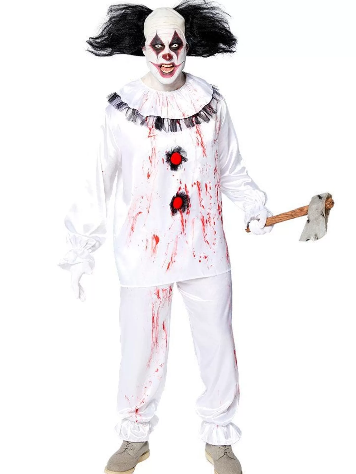 Crazy Clown - Adult Costume<Party Delights Discount