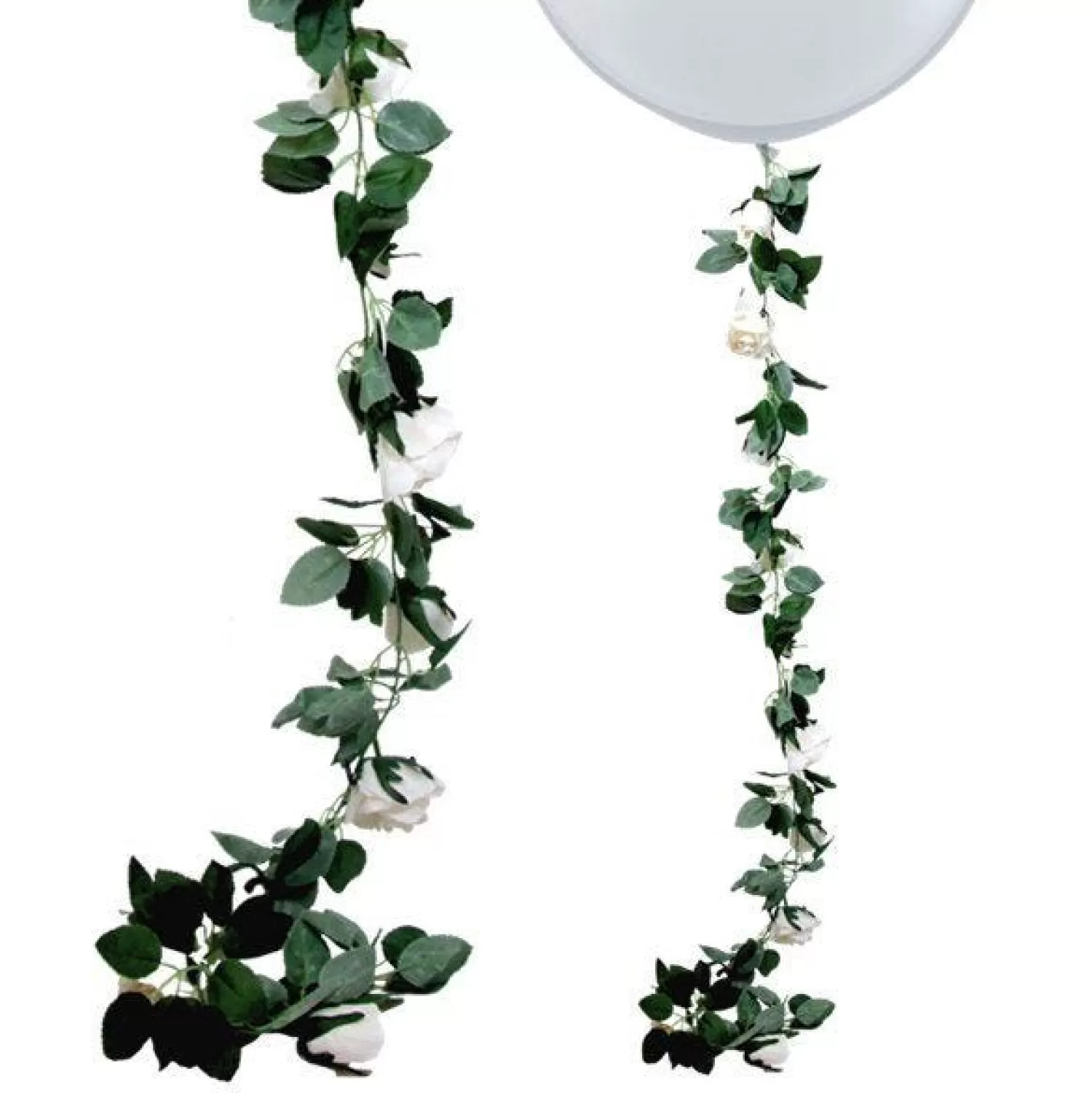 Best Sale Party Delights Cream Rose Garland - 1.75M