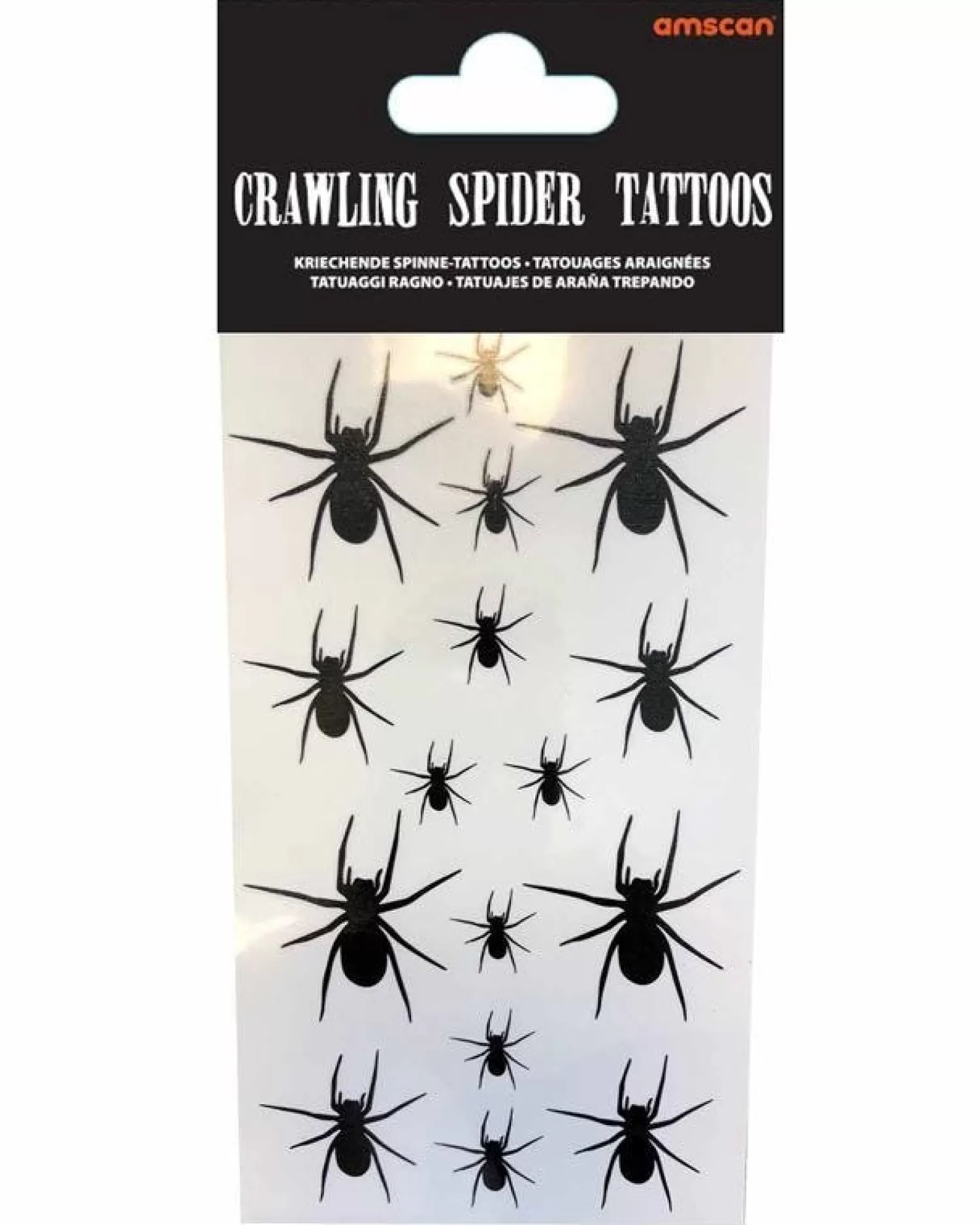 Creepy Crawling Spider Tattoos<Party Delights Hot