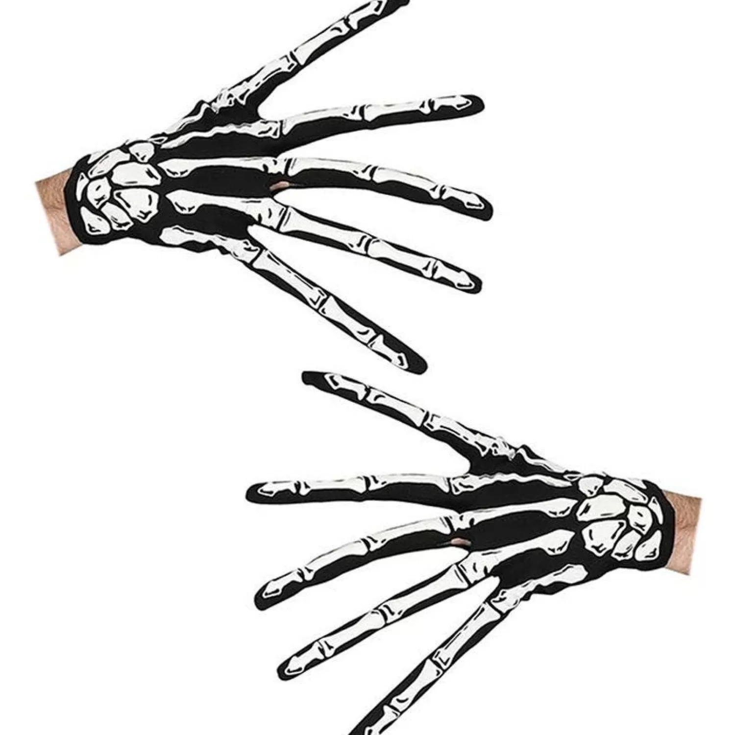 Creepy Skeleton Gloves - Adult<Party Delights Outlet