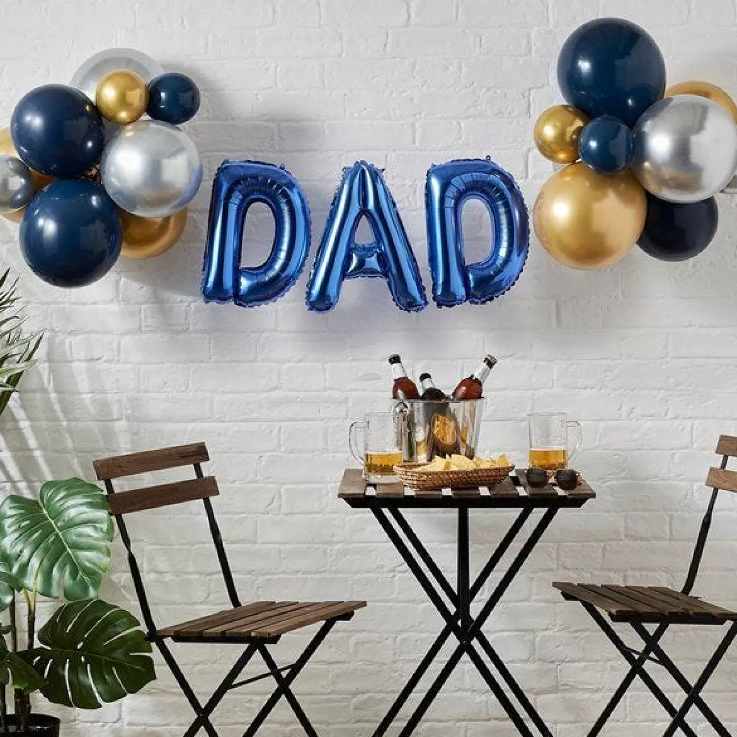 Discount Party Delights Dad Balloon Bunting Cloud