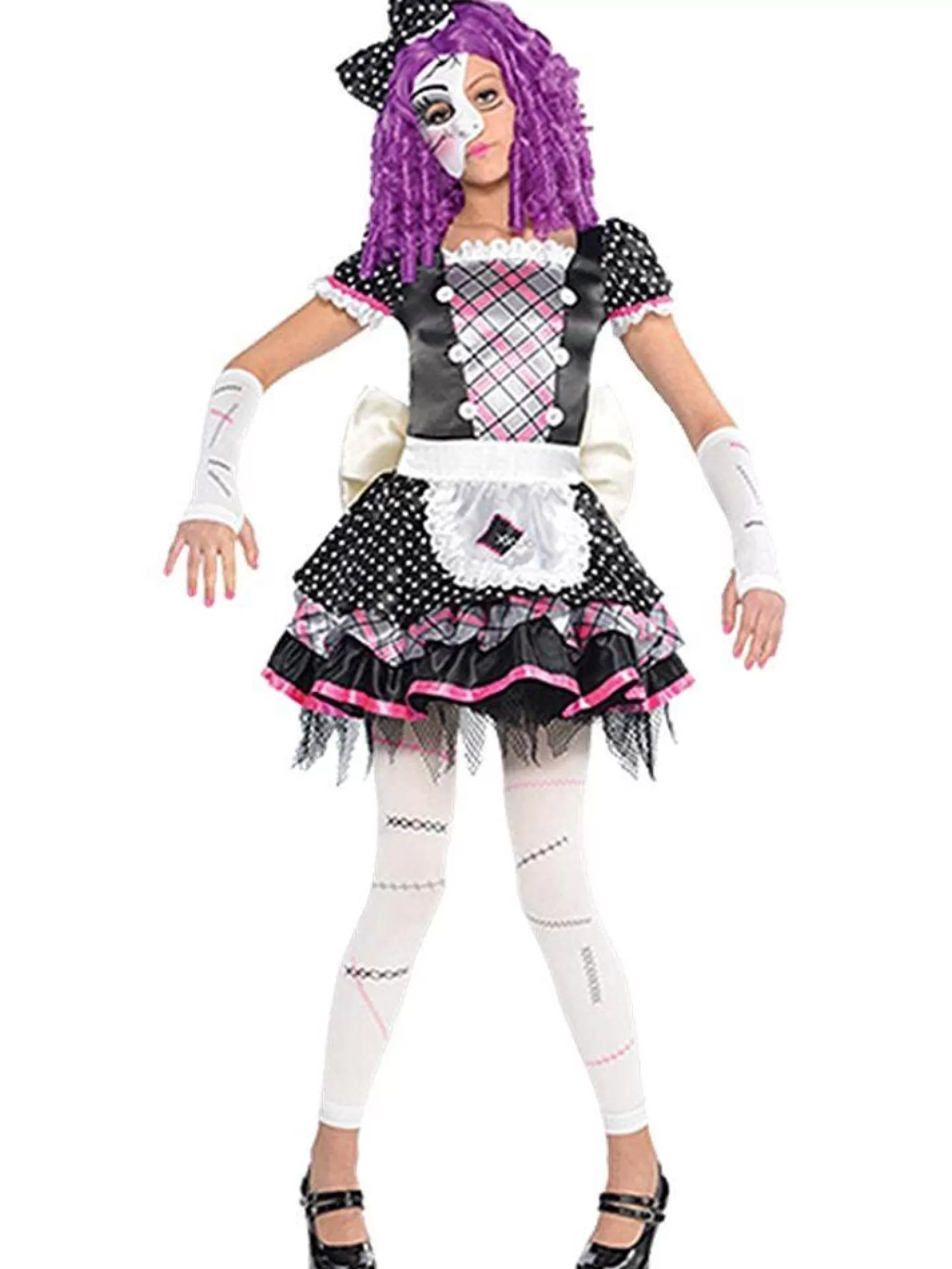 Damaged Doll - Child And Teen Costume<Party Delights Outlet