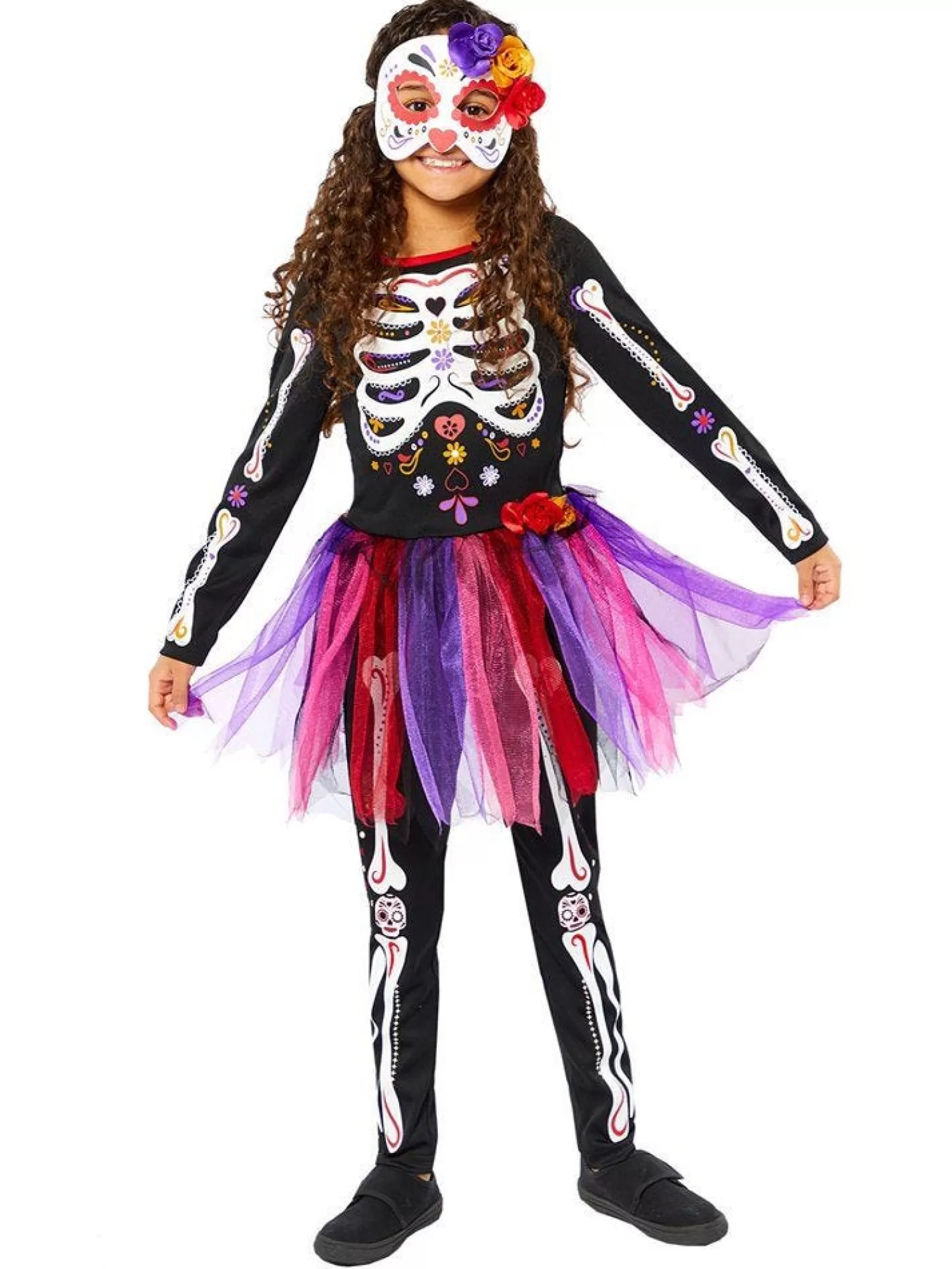 Day Of The Dead Dress - Child Costume<Party Delights Best Sale