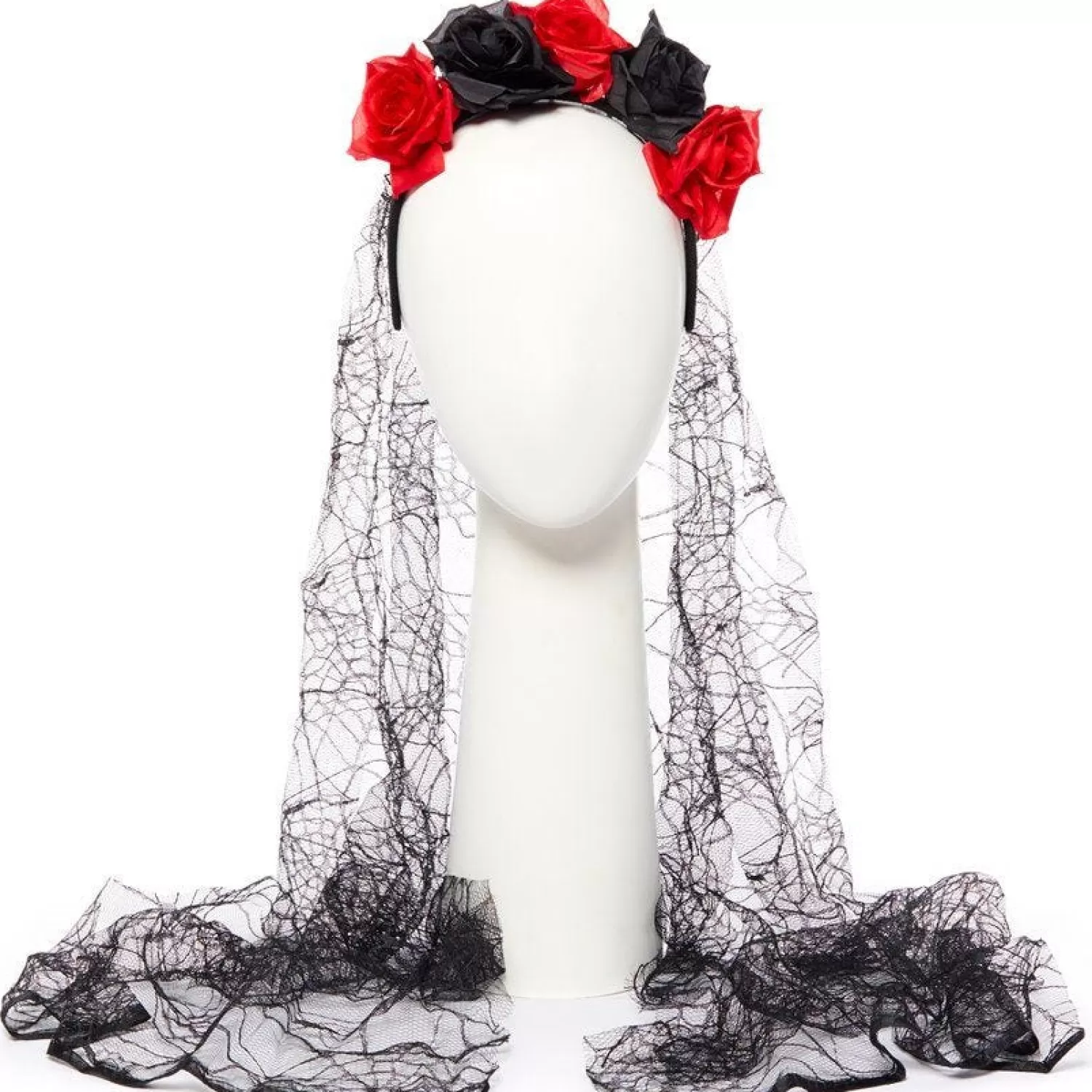 Day Of The Dead Headband Veil<Party Delights Shop