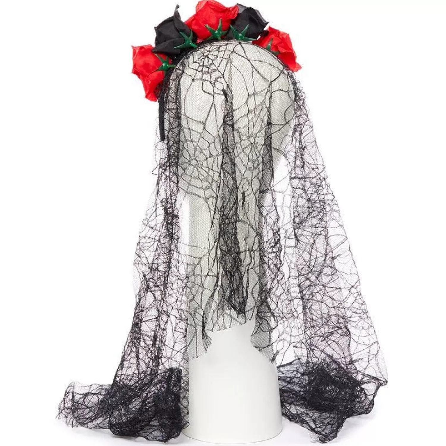 Day Of The Dead Headband Veil<Party Delights Shop