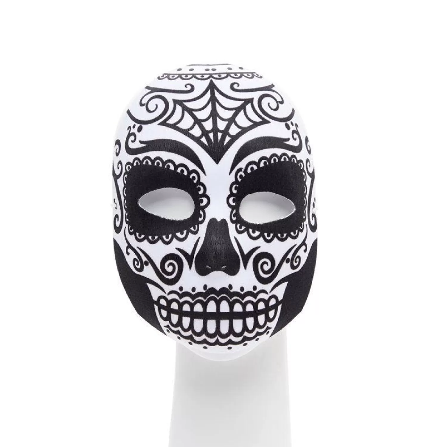 Day Of The Dead Skull Masquerade Mask<Party Delights Shop