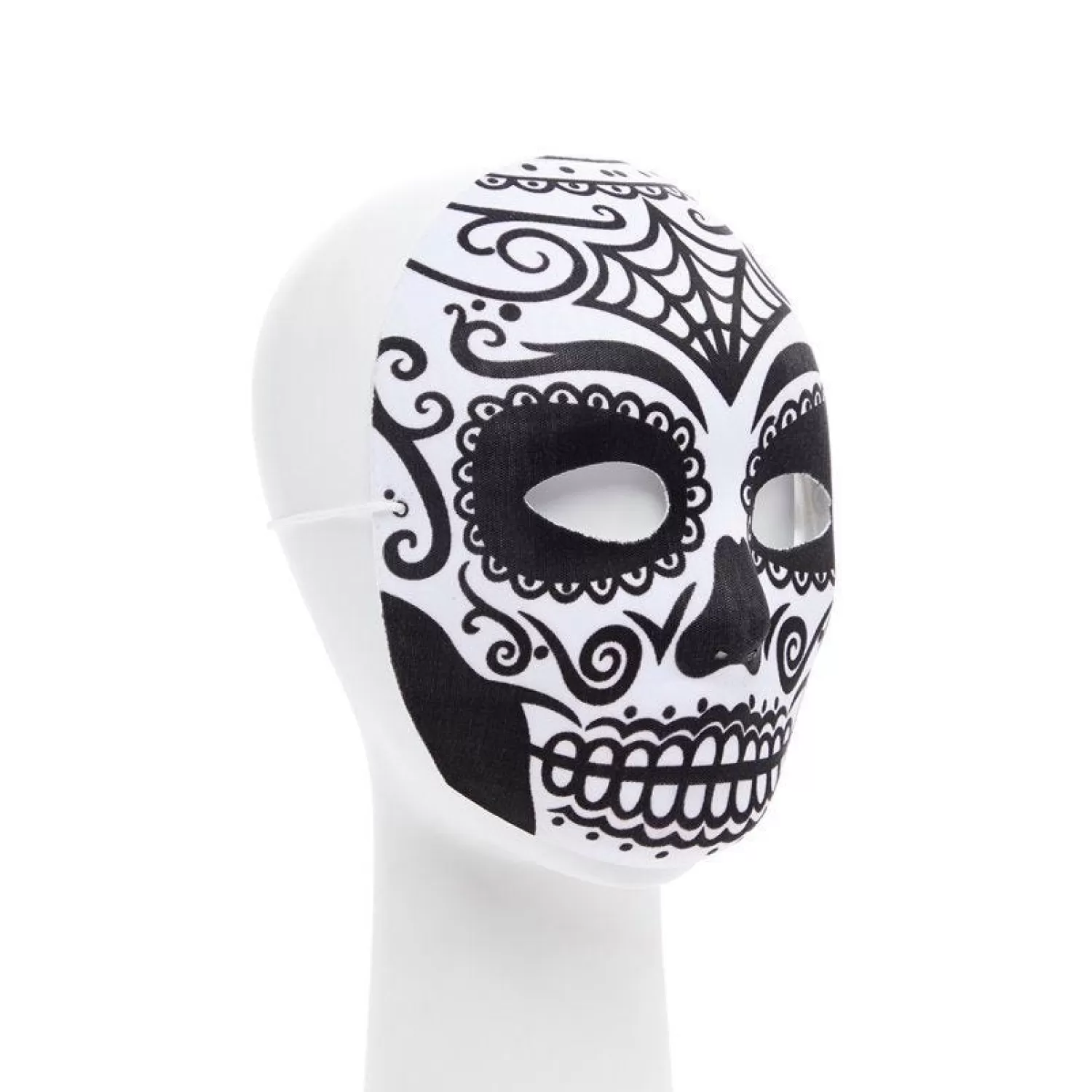 Day Of The Dead Skull Masquerade Mask<Party Delights Shop