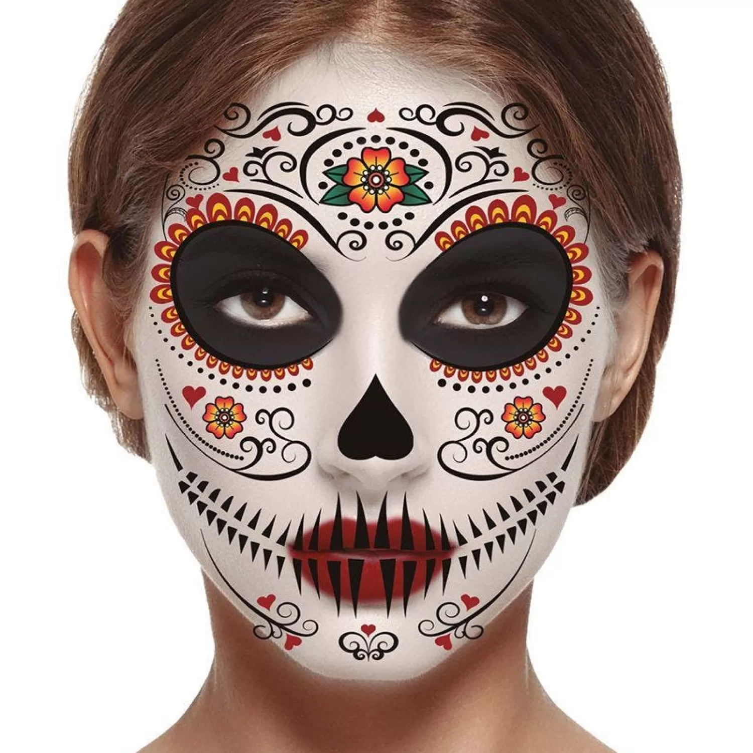 Day Of The Dead Tattoos<Party Delights Discount