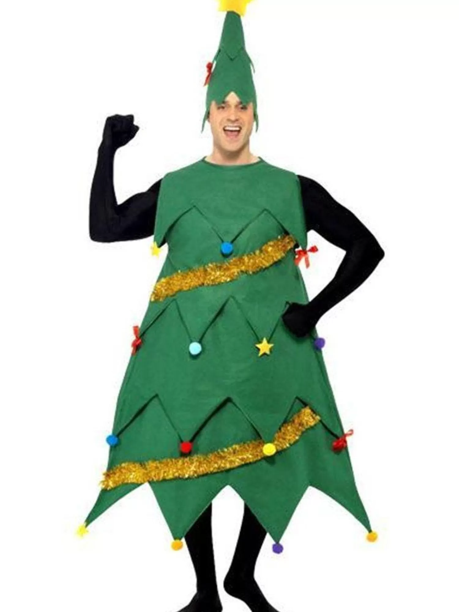 Deluxe Christmas Tree - Adult Costume<Party Delights Hot