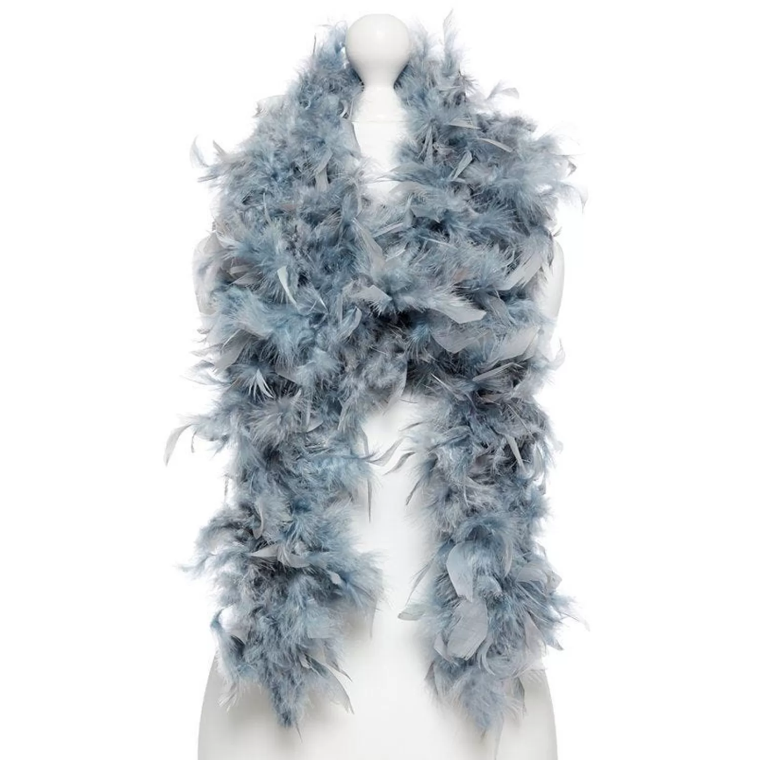 Outlet Party Delights Deluxe Grey Feather Boa