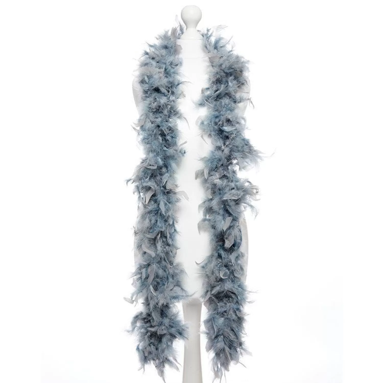 Outlet Party Delights Deluxe Grey Feather Boa