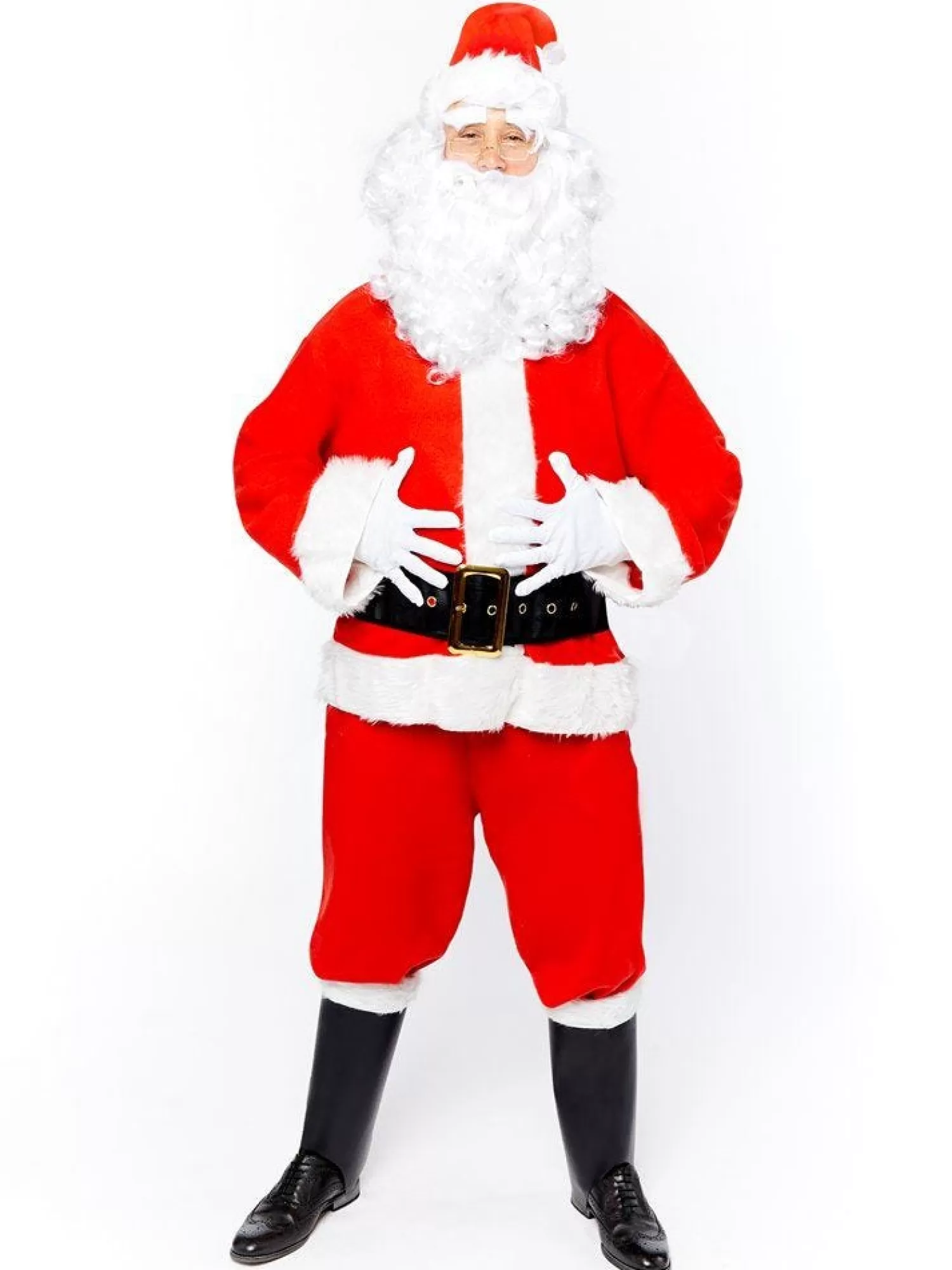 Deluxe Santa Suit - Adult Costume<Party Delights Fashion