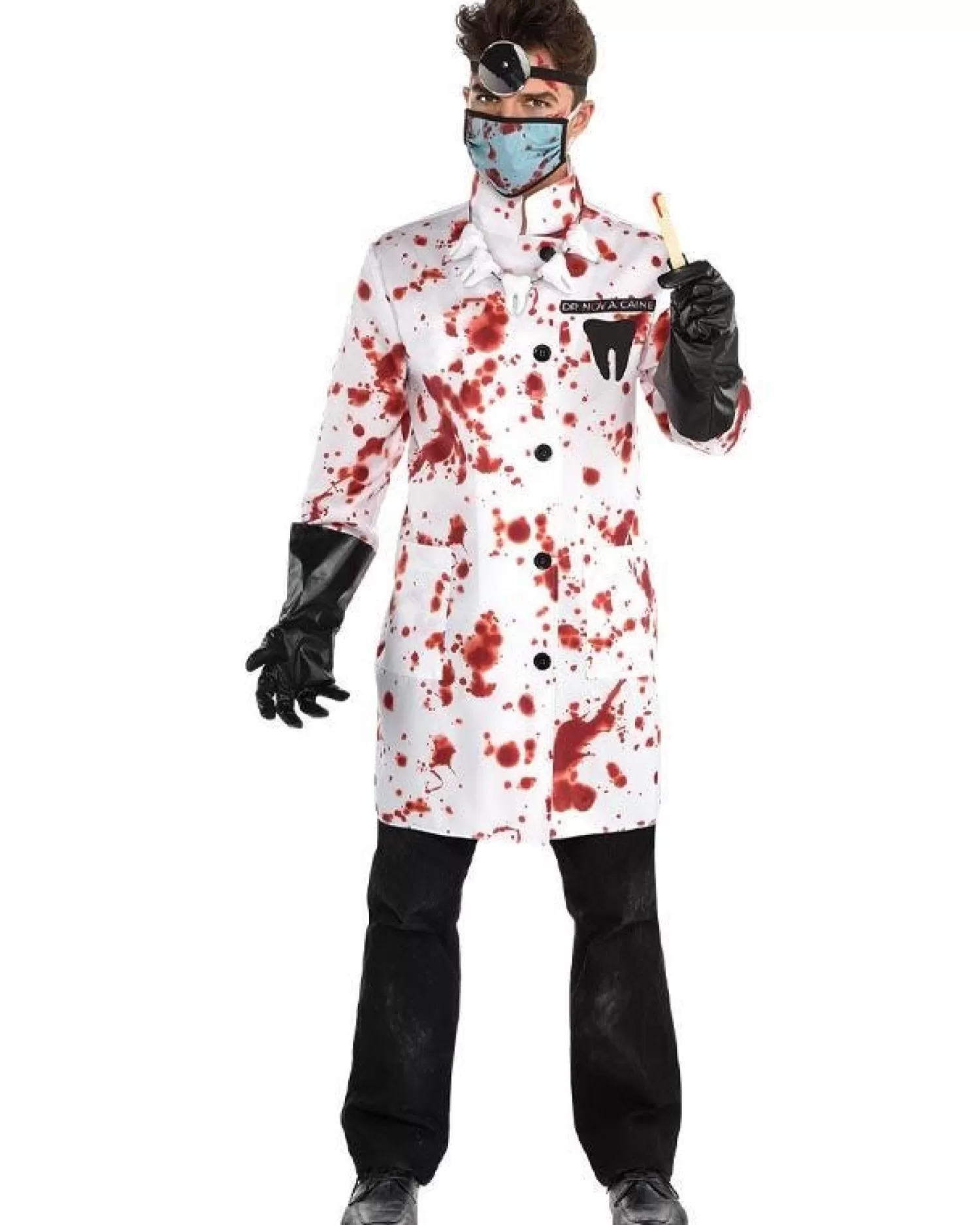 Demented Dentist Man - Adult Costume<Party Delights Cheap