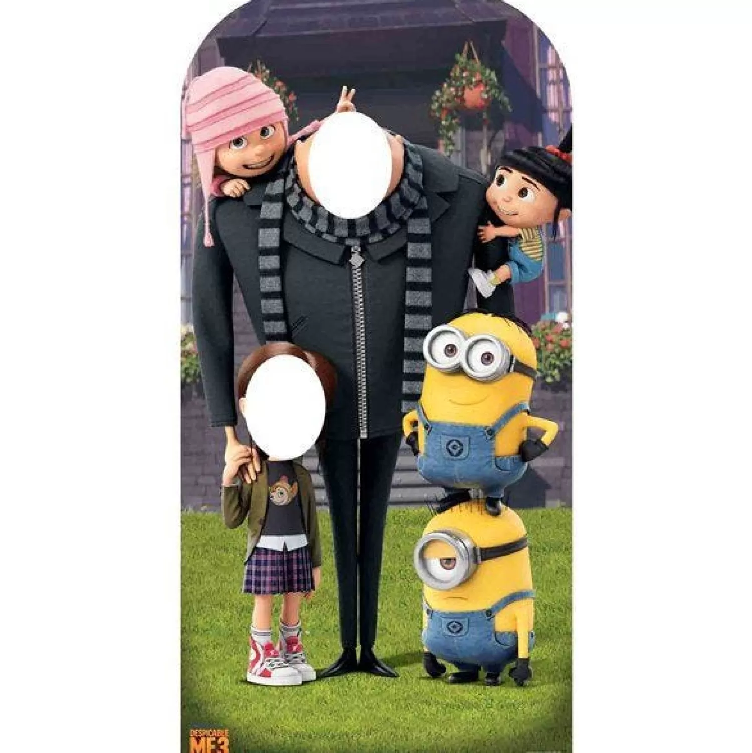 Hot Party Delights Despicable Me Stand-In Cardboard Photo Prop - 185Cm X 93Cm