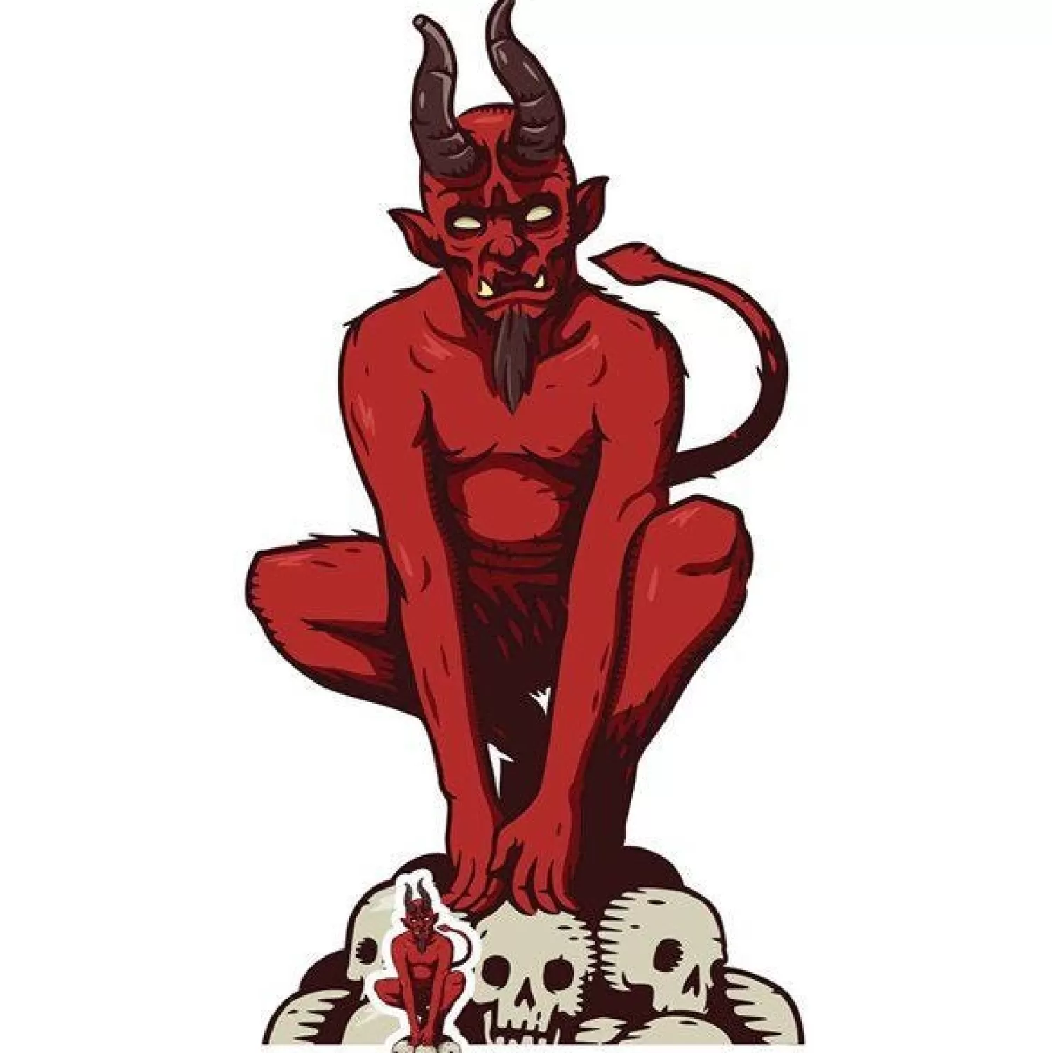 Devil Cardboard Cutout - 153Cm X 83Cm<Party Delights Outlet