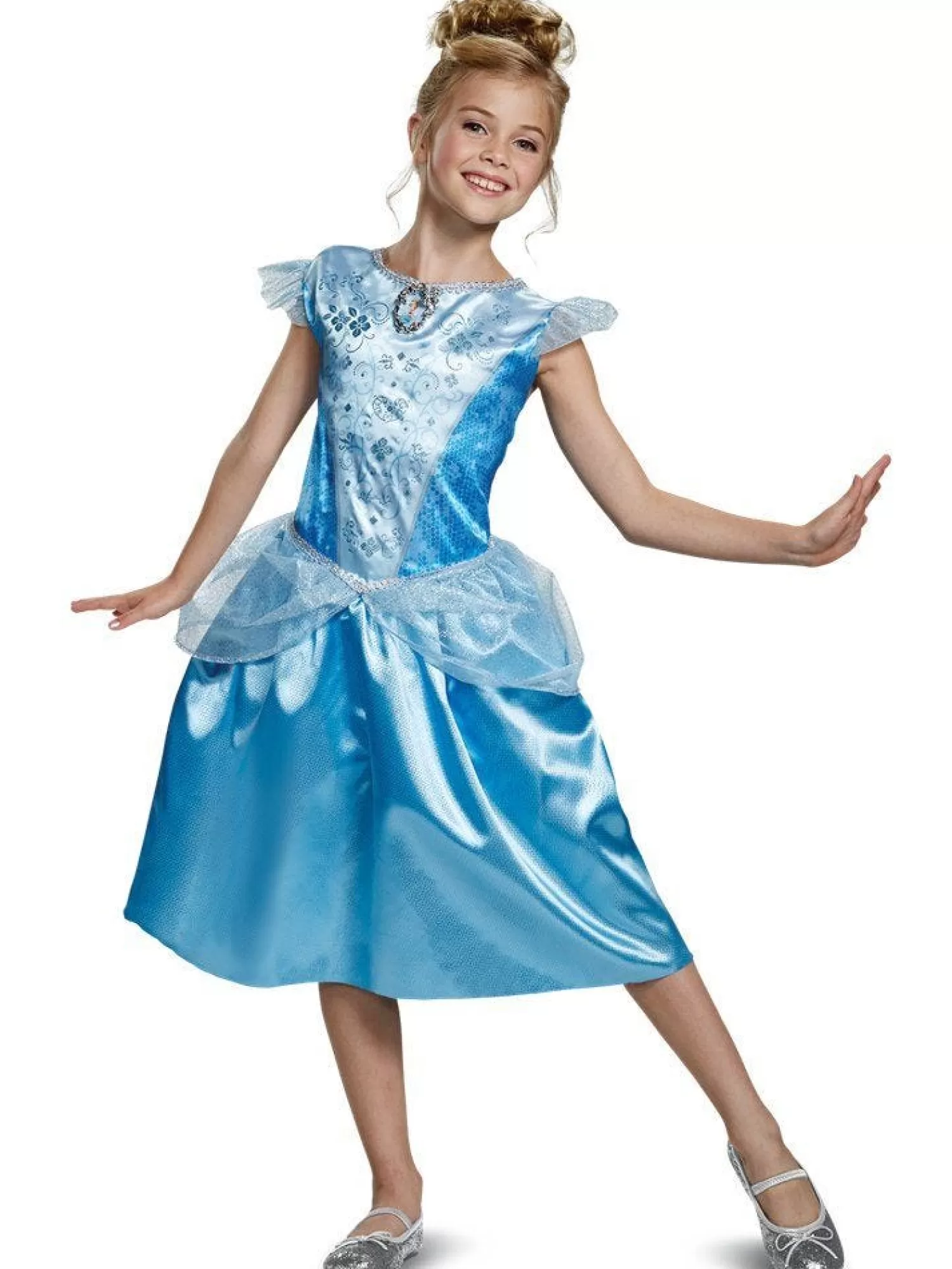 Store Party Delights Disney Cinderella Dress - Child Costume