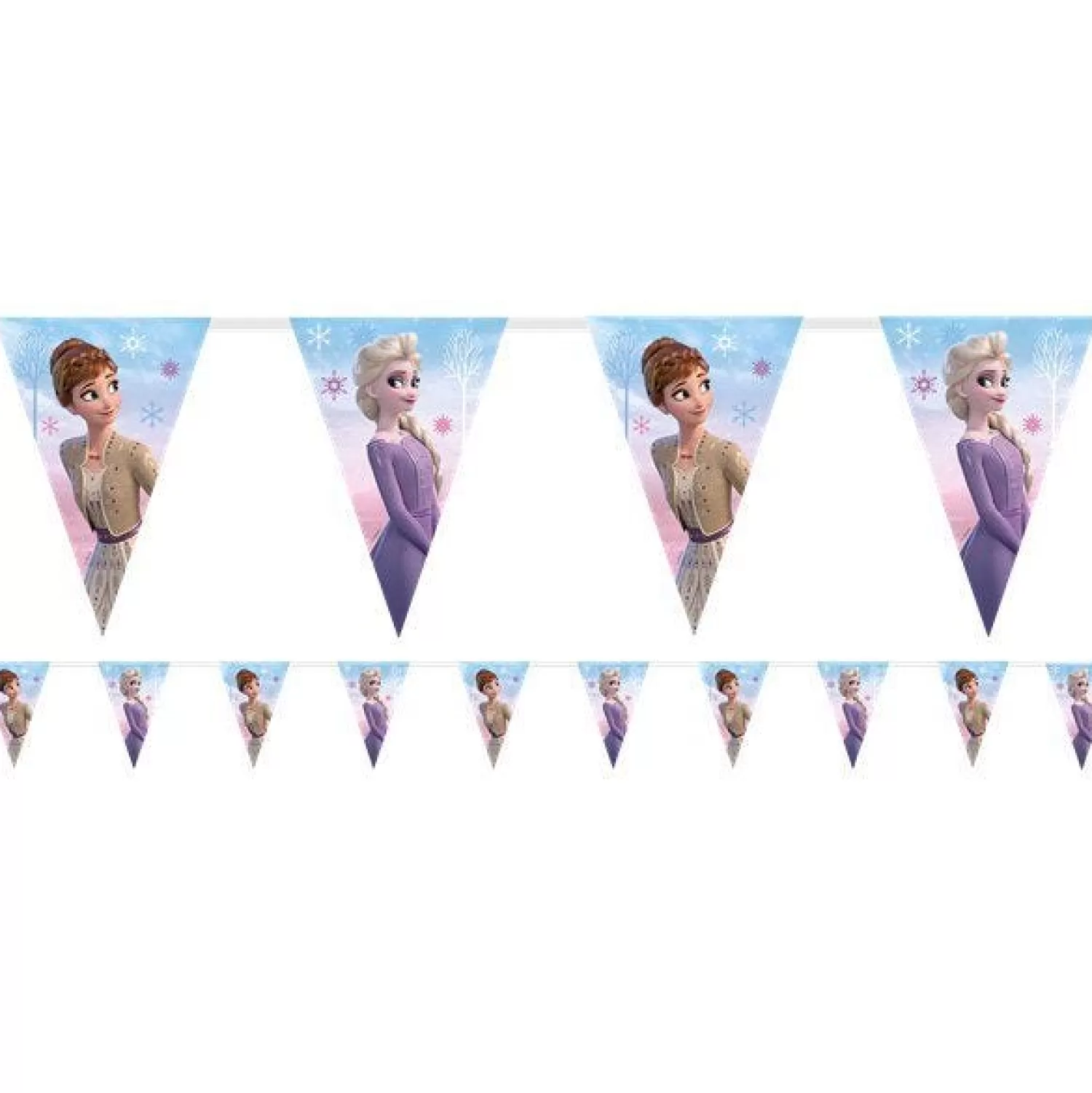 Store Party Delights Disney Frozen 2 Wind Spirit Paper Flag Bunting - 2.3M