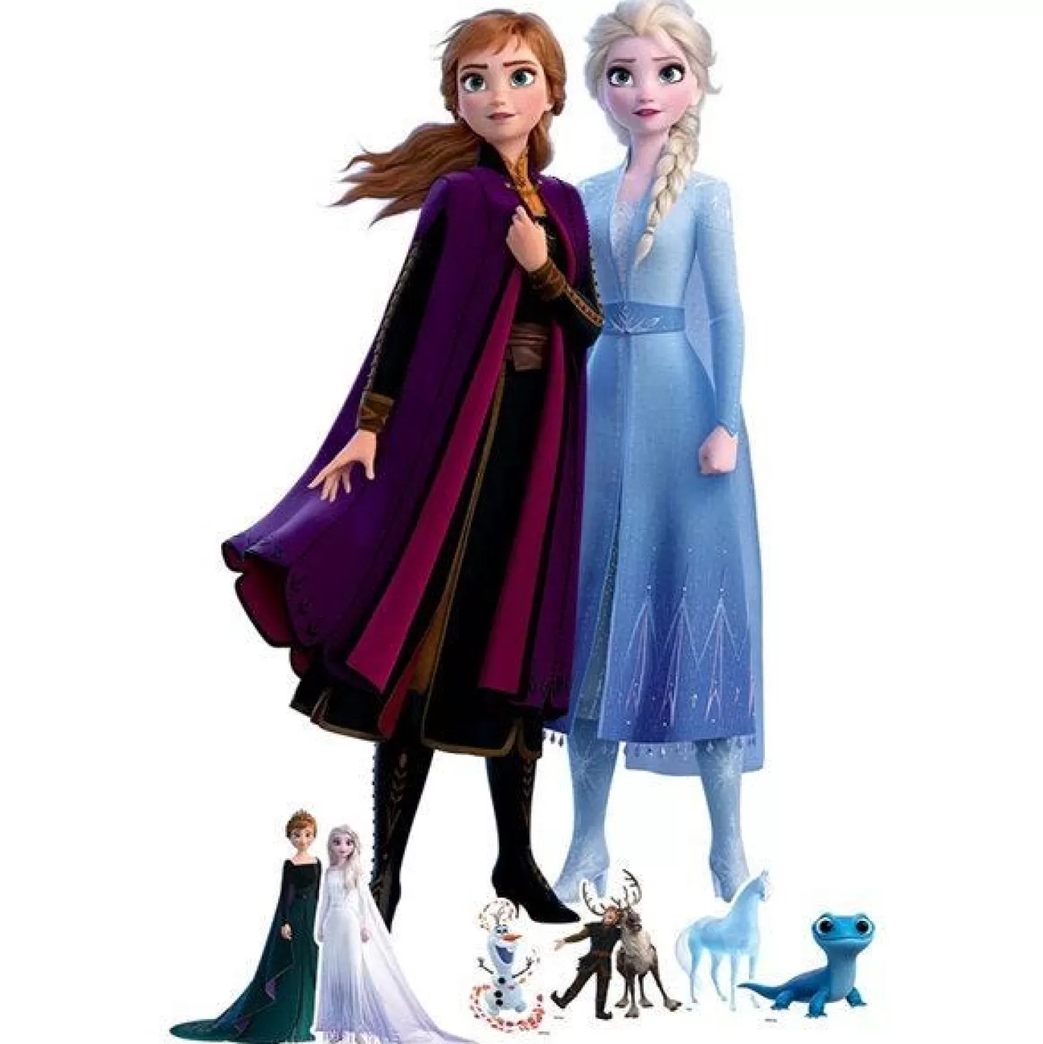 Cheap Party Delights Disney Frozen Cardboard Cutout - 133Cm X 77Cm