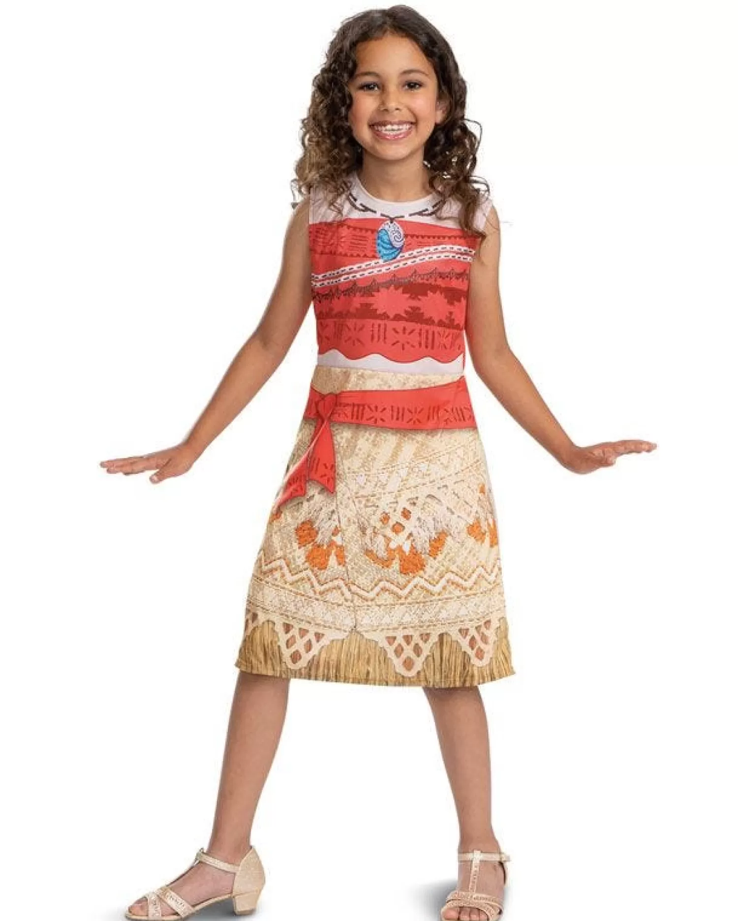 Flash Sale Party Delights Disney Moana Dress - Child Costume